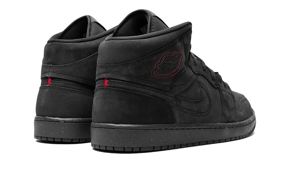 Air Jordan 1 Mid SE Craft Dark Smoke Red - Image 3