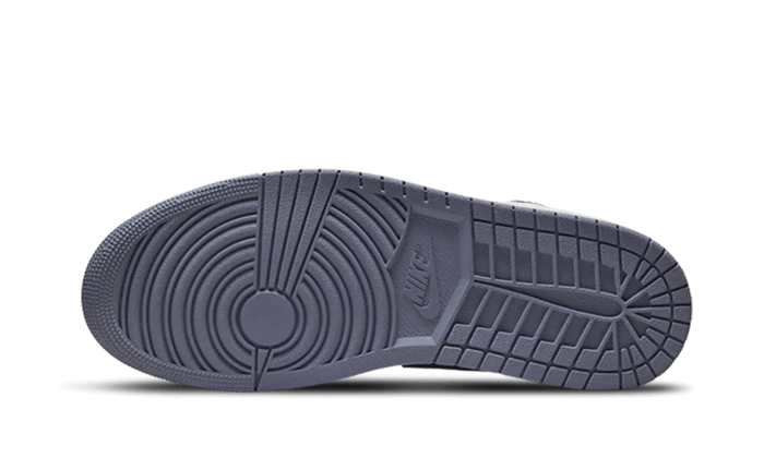 Air Jordan 1 Mid SE Craft Obsidian French Blue Ashen Slate White - Image 3