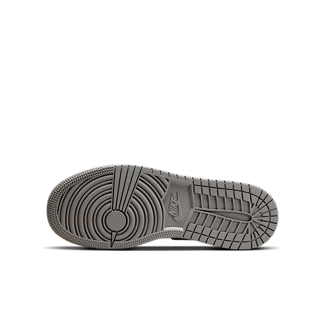 Air Jordan 1 Mid SE Sail Metallic Gold Flat Pewter - Image 4