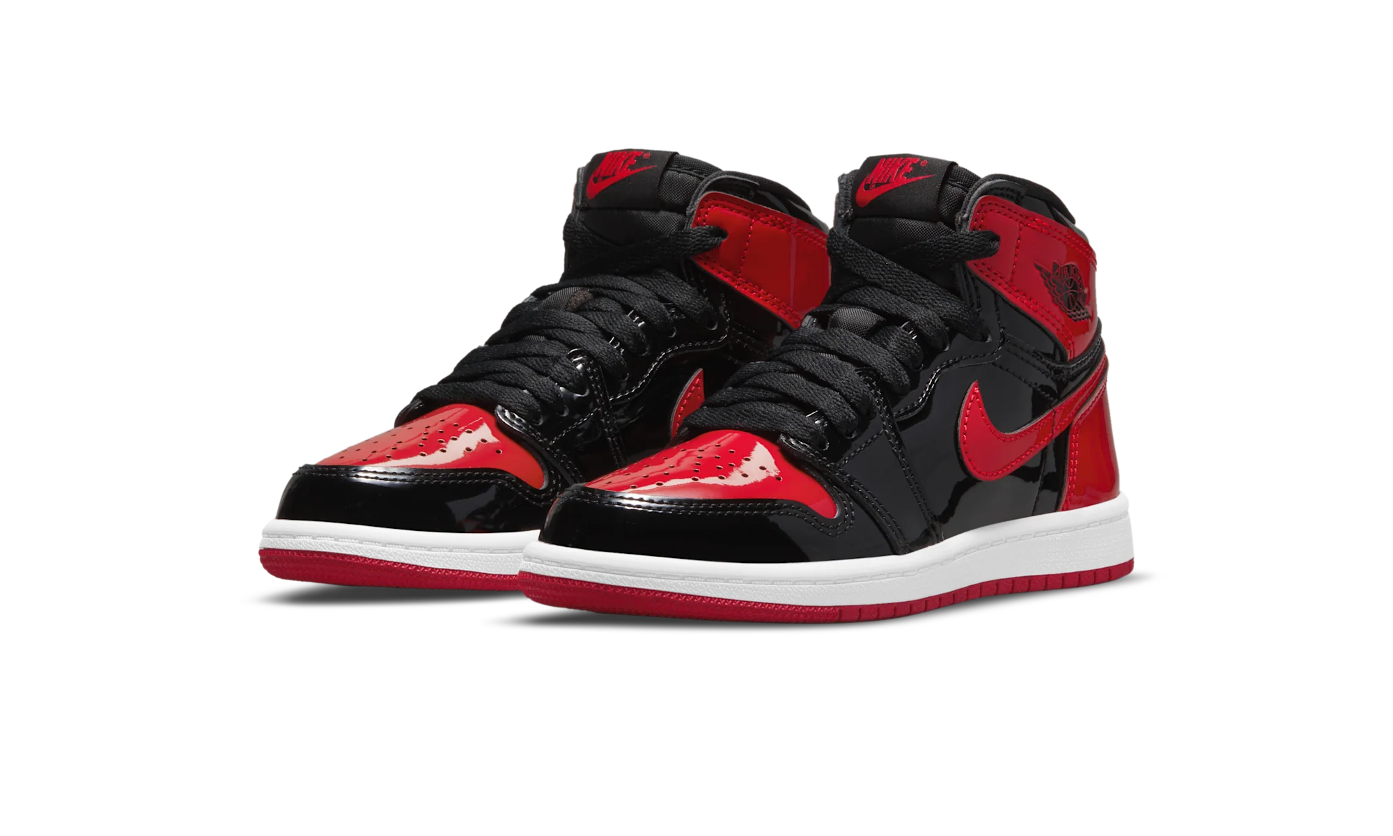 Air Jordan 1 Retro High OG Patent Bred (PS) - Image 2