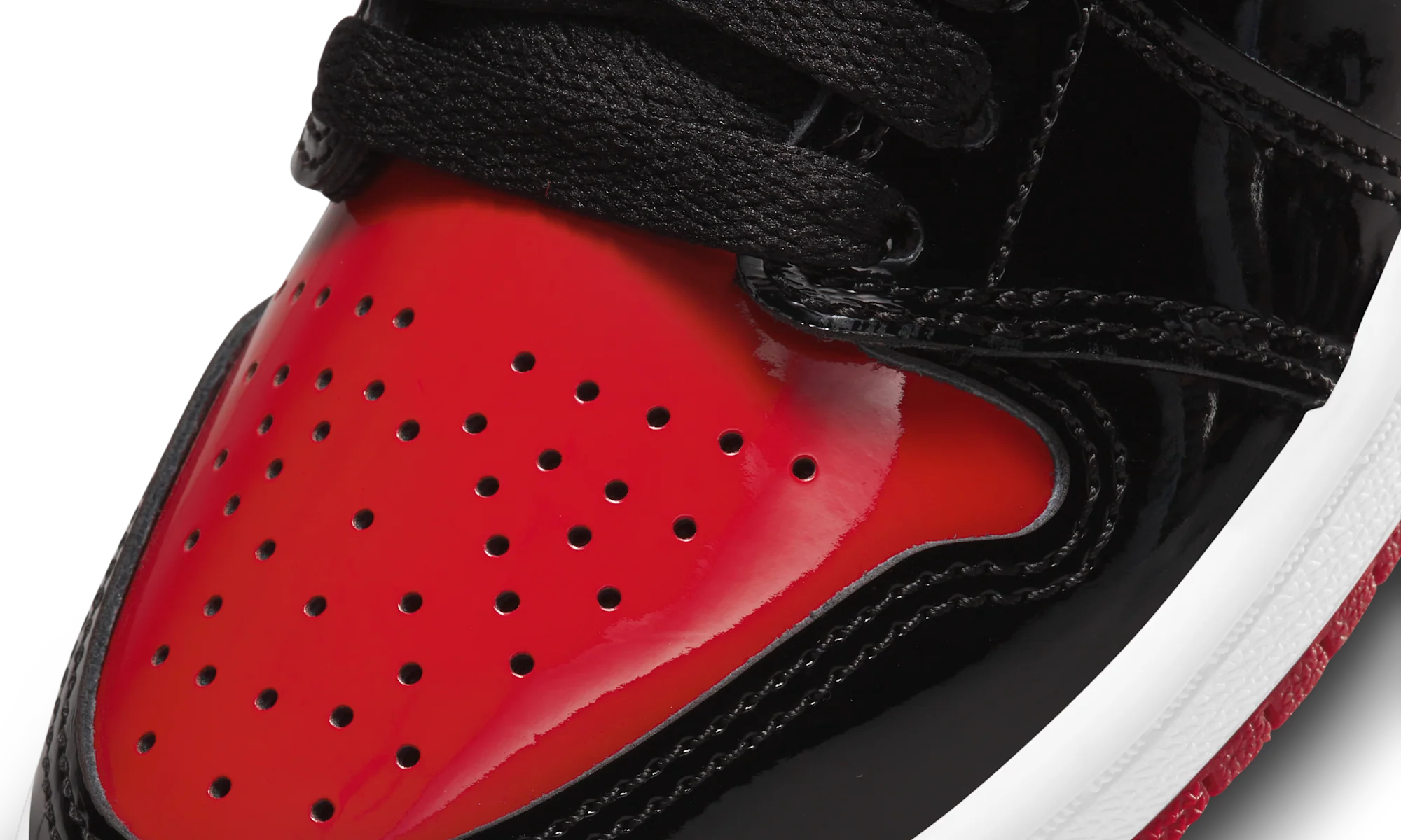 Air Jordan 1 Retro High OG Patent Bred (PS) - Image 7