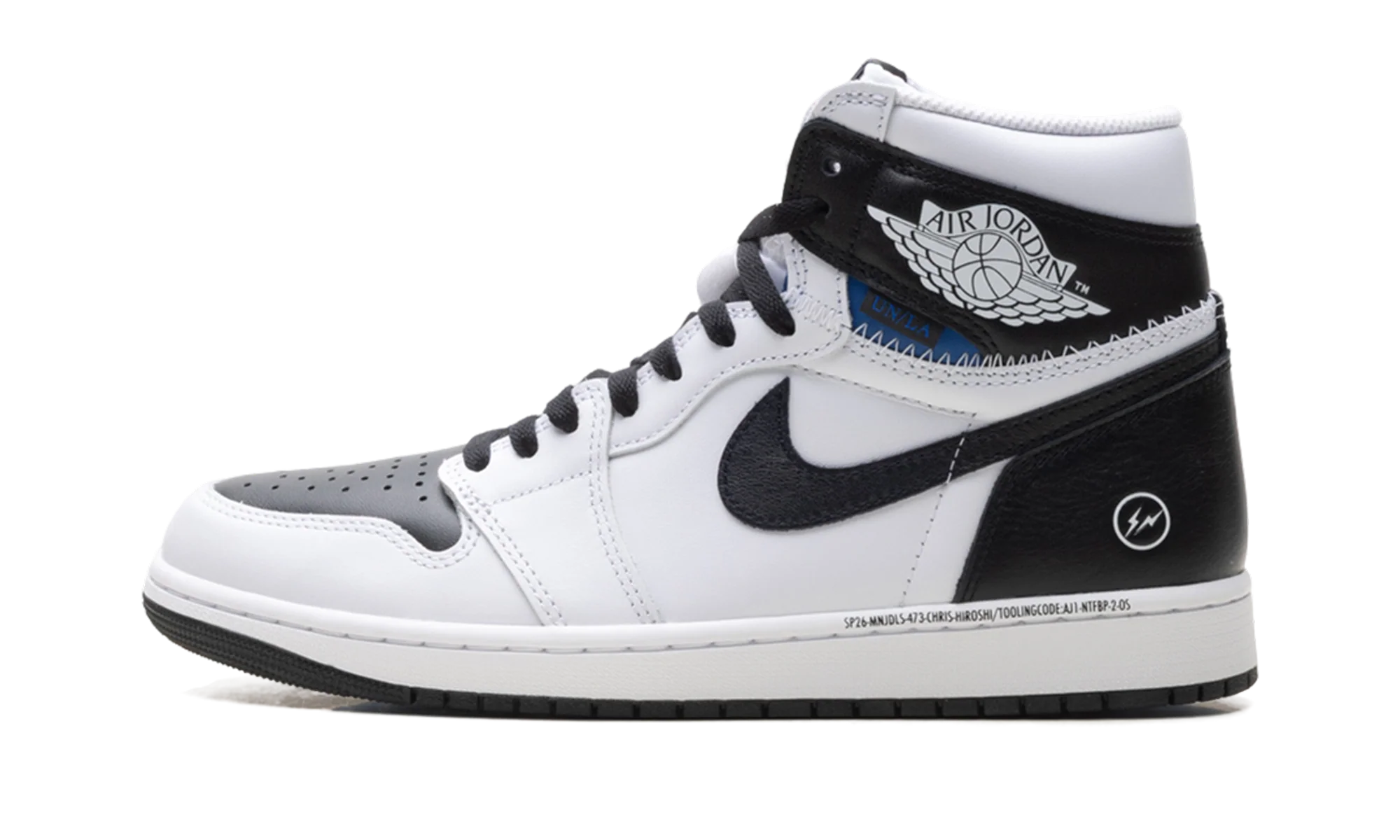Air Jordan 1 Retro High OG SP Fragment x Union LA White Black