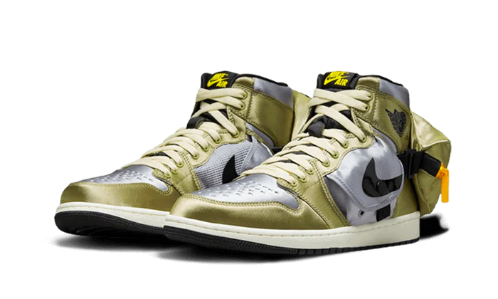 Air Jordan 1 Retro High OG SP Utility Neutral Olive Light Steel Grey - Image 2