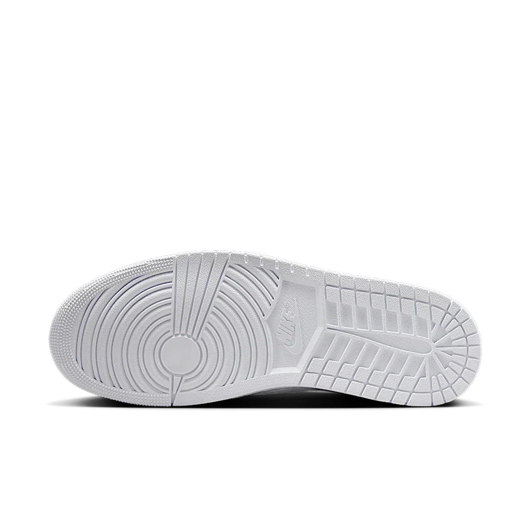 Air Jordan 1 Retro Low Swooshless Triple White (2025) - Image 4