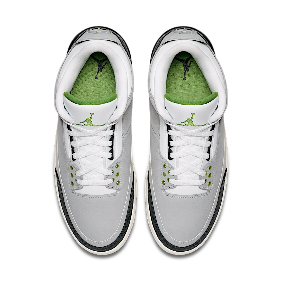 Air Jordan 3 Retro Chlorophyll - Image 3