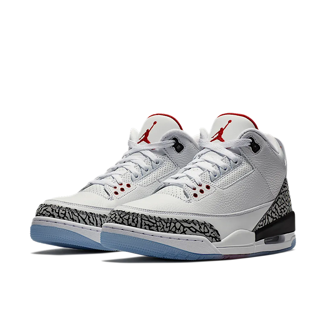 Air Jordan 3 Retro Free Throw Line White Cement - Image 2