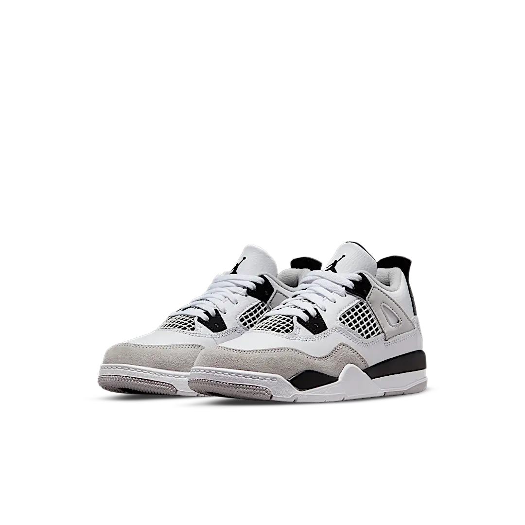 Air Jordan 4 Retro Military Black (PS) - Image 2