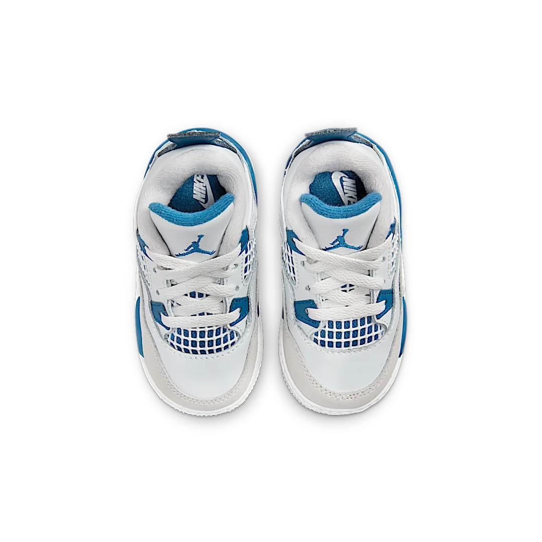 Air Jordan 4 Retro Military Blue (2024) (TD) - Image 3