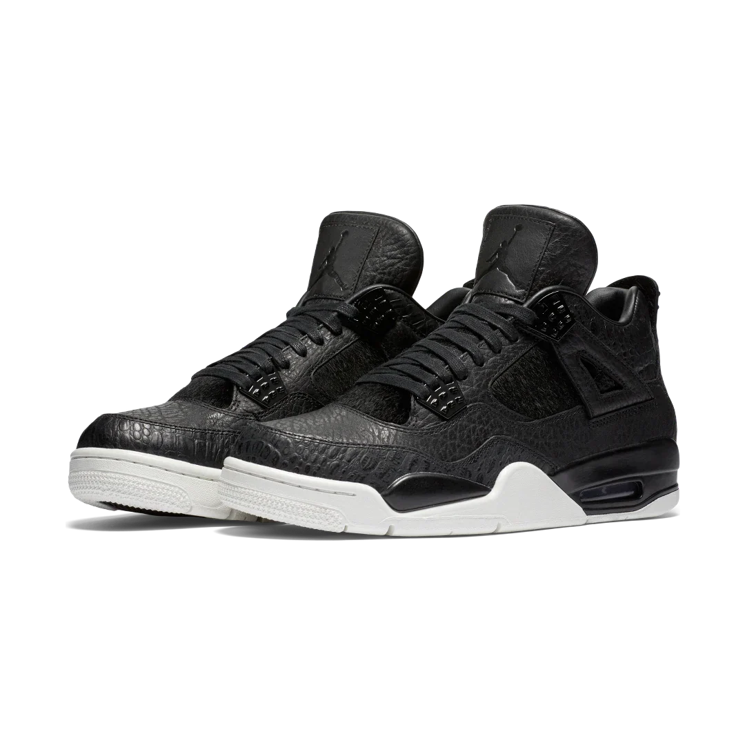 Air Jordan 4 Retro Pony Hair Black - Image 2