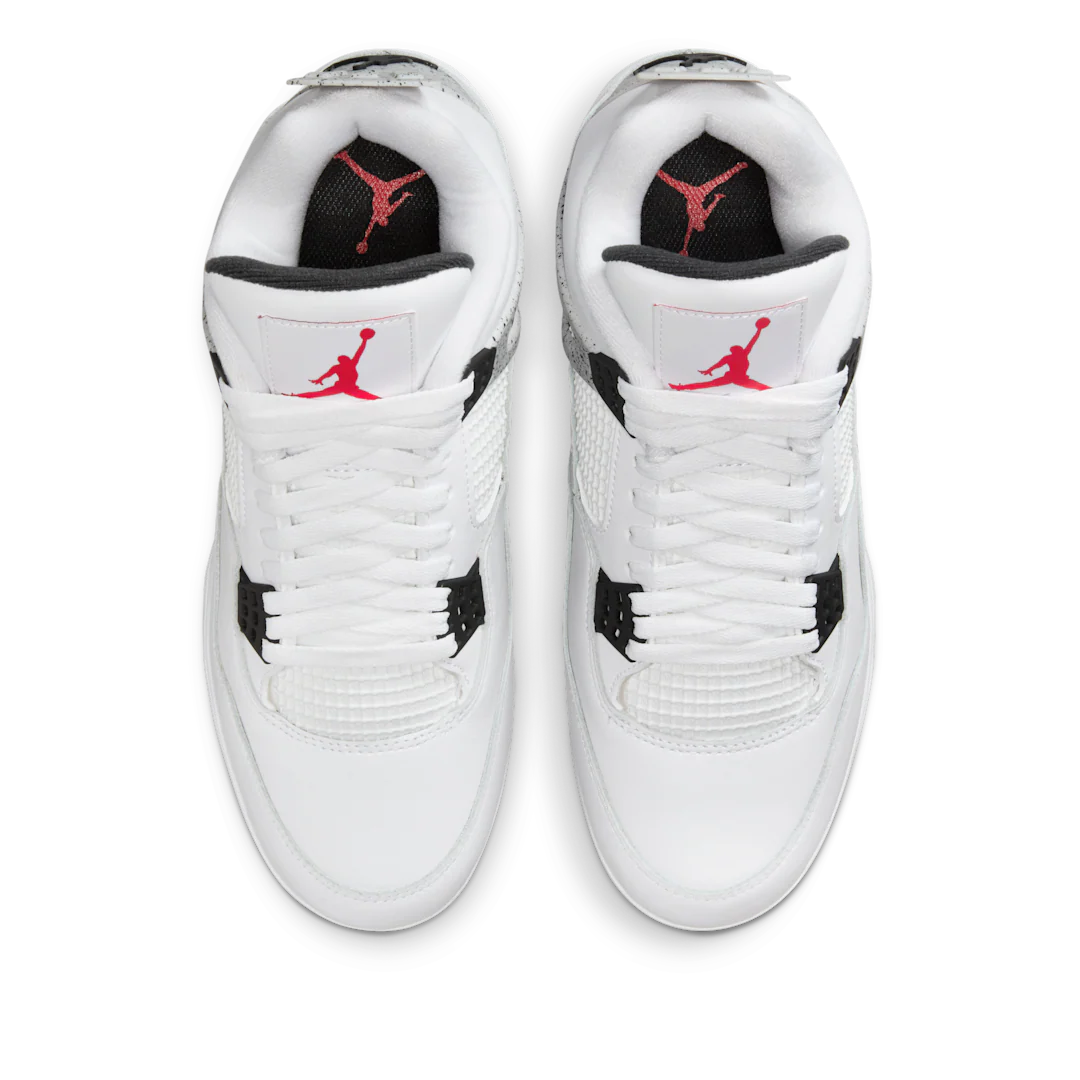 Air Jordan 4 Retro TD Cleat White Cement - Image 3
