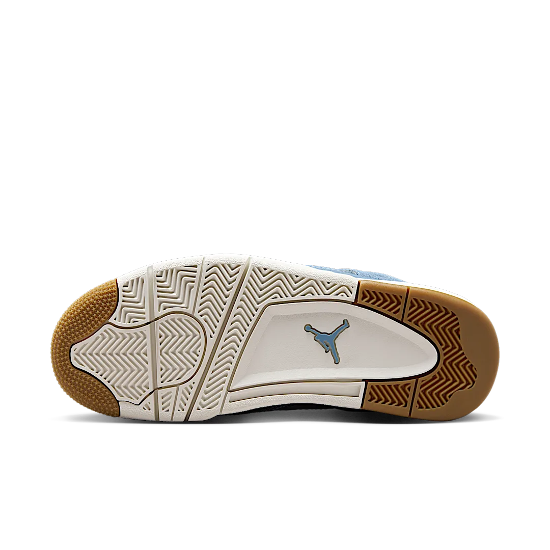 Air Jordan 4 Retro TEX Denim Worn Blue - Image 4