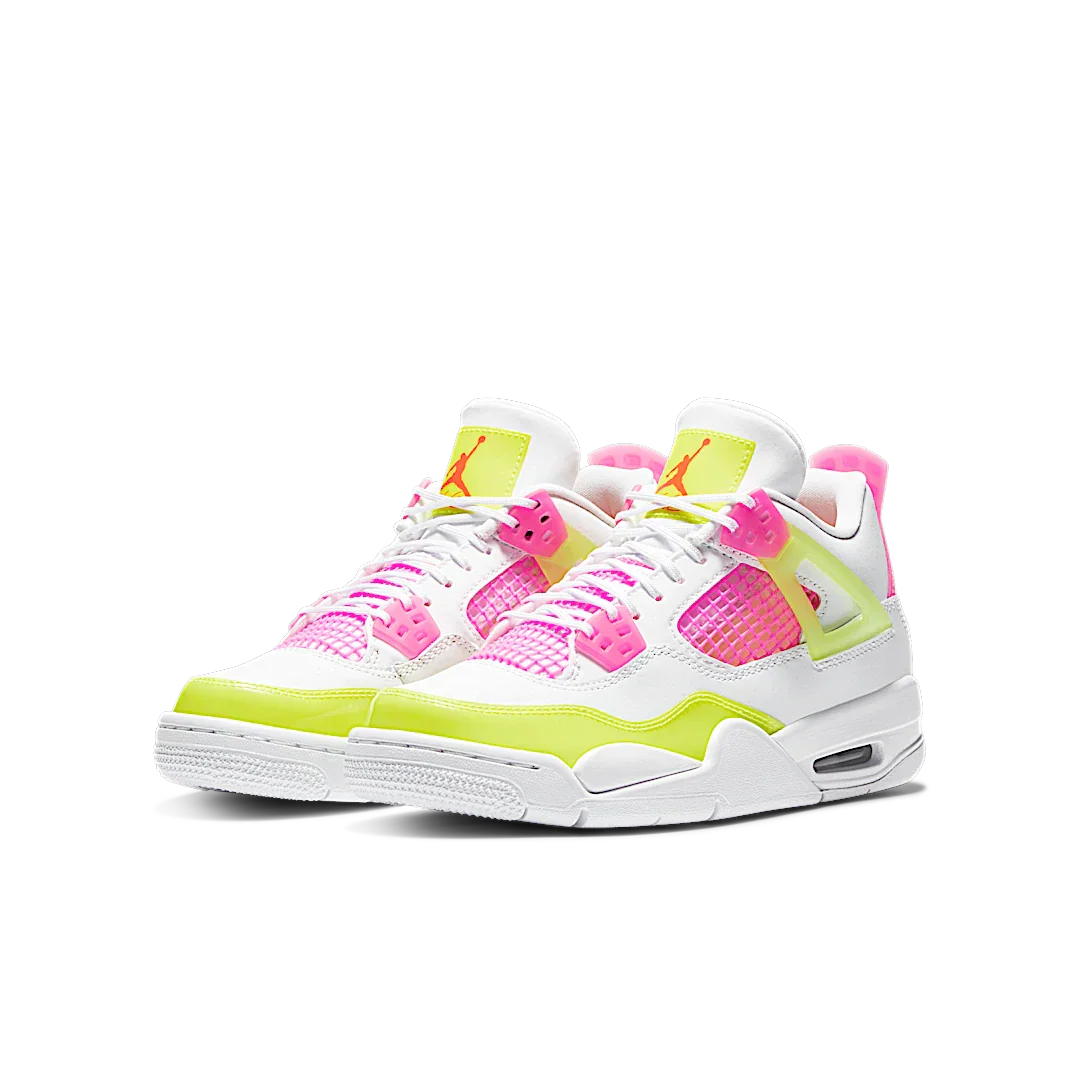 Air Jordan 4 Retro White Lemon Pink - Image 2