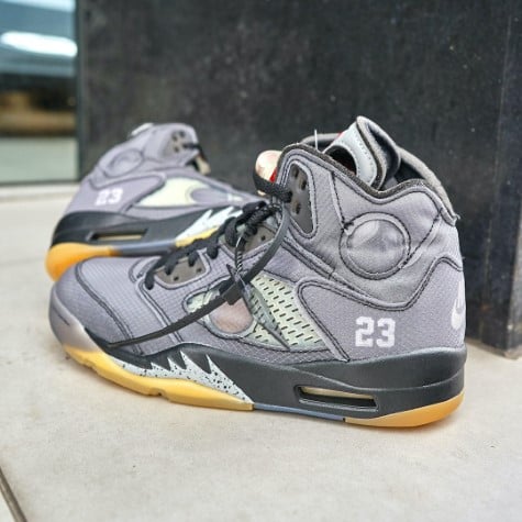 Air Jordan 5 Retro Off-White Muslin - Image 7