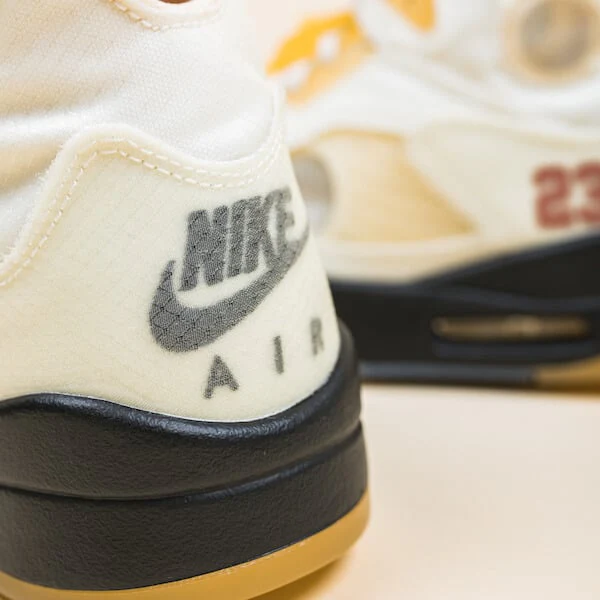 Air Jordan 5 Retro Off-White Sail - Image 7