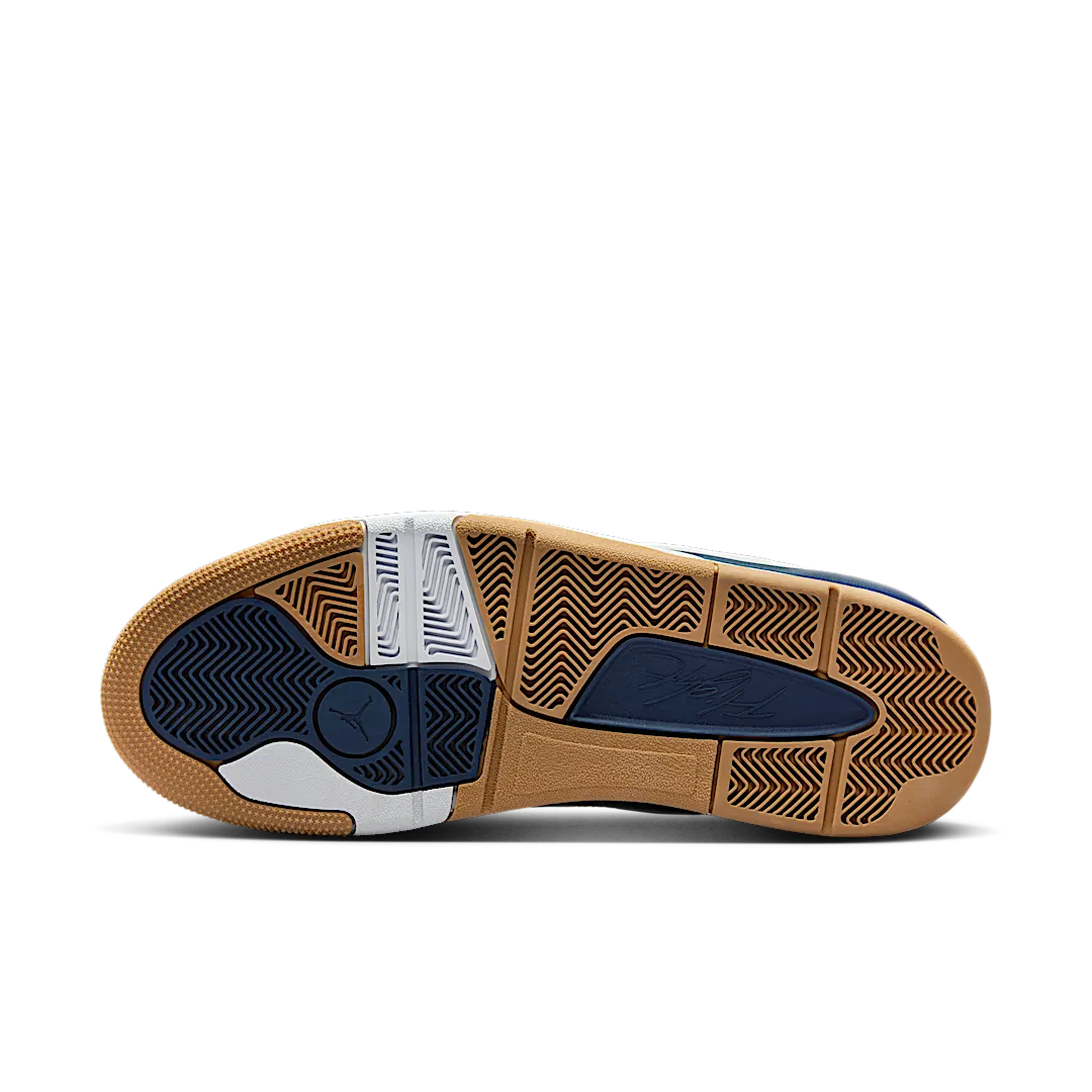 Air Jordan Flight Court Neutral Grey White Gum Light Brown Midnight Navy - Image 4