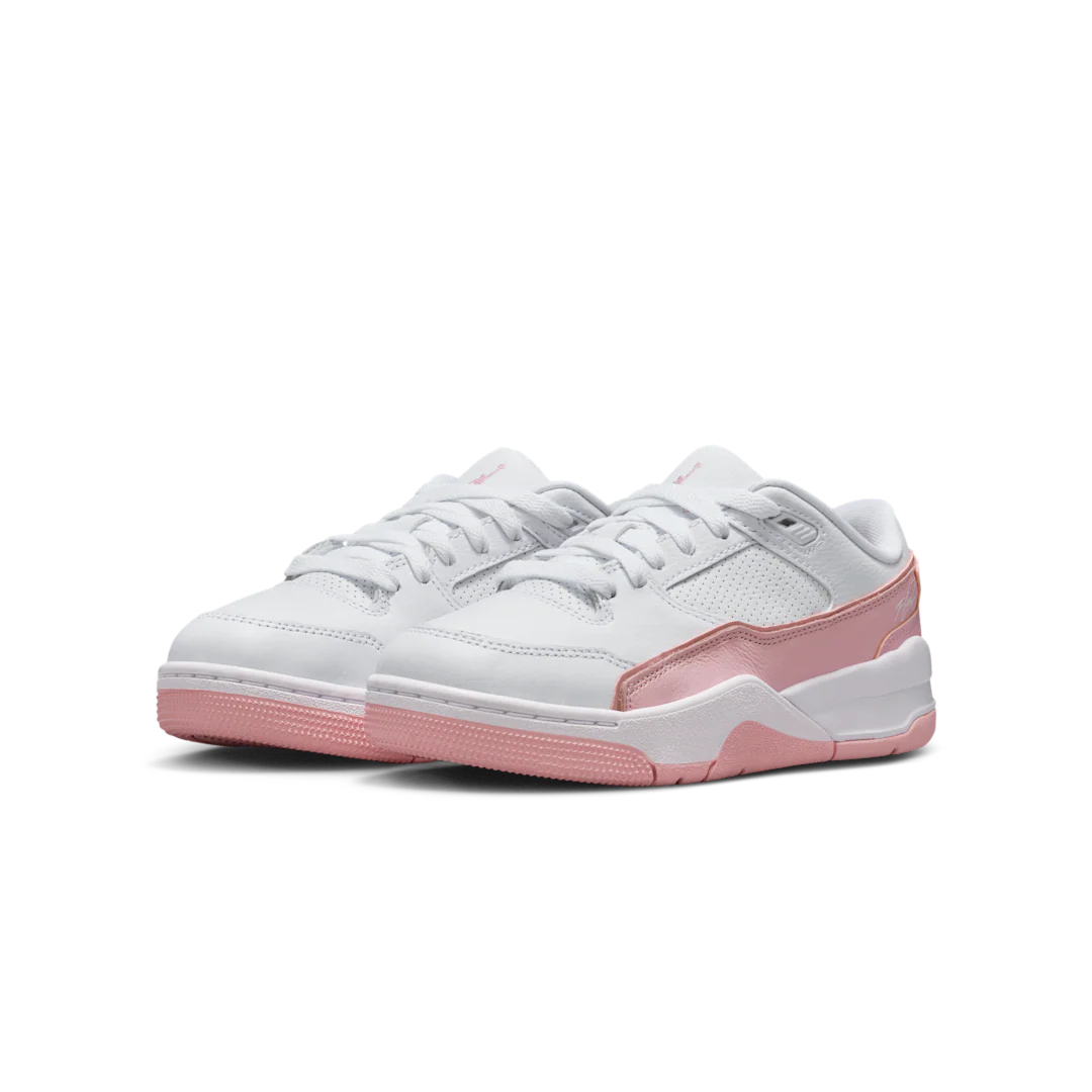 Air Jordan Flight Court White Medium Soft Pink - Image 2