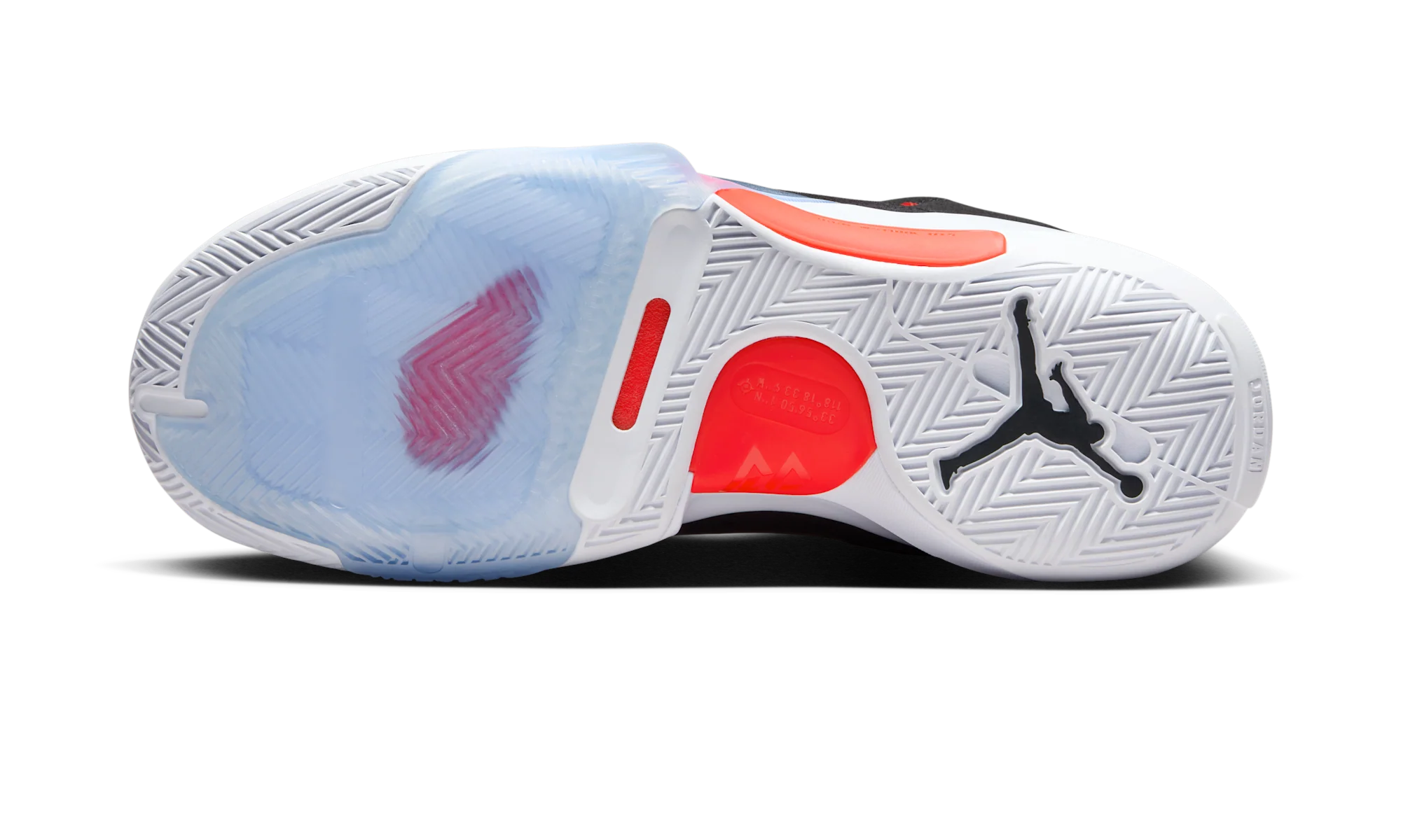Air Jordan One Take 5 Black Habanero Red (Translucent Outsole) - Image 3