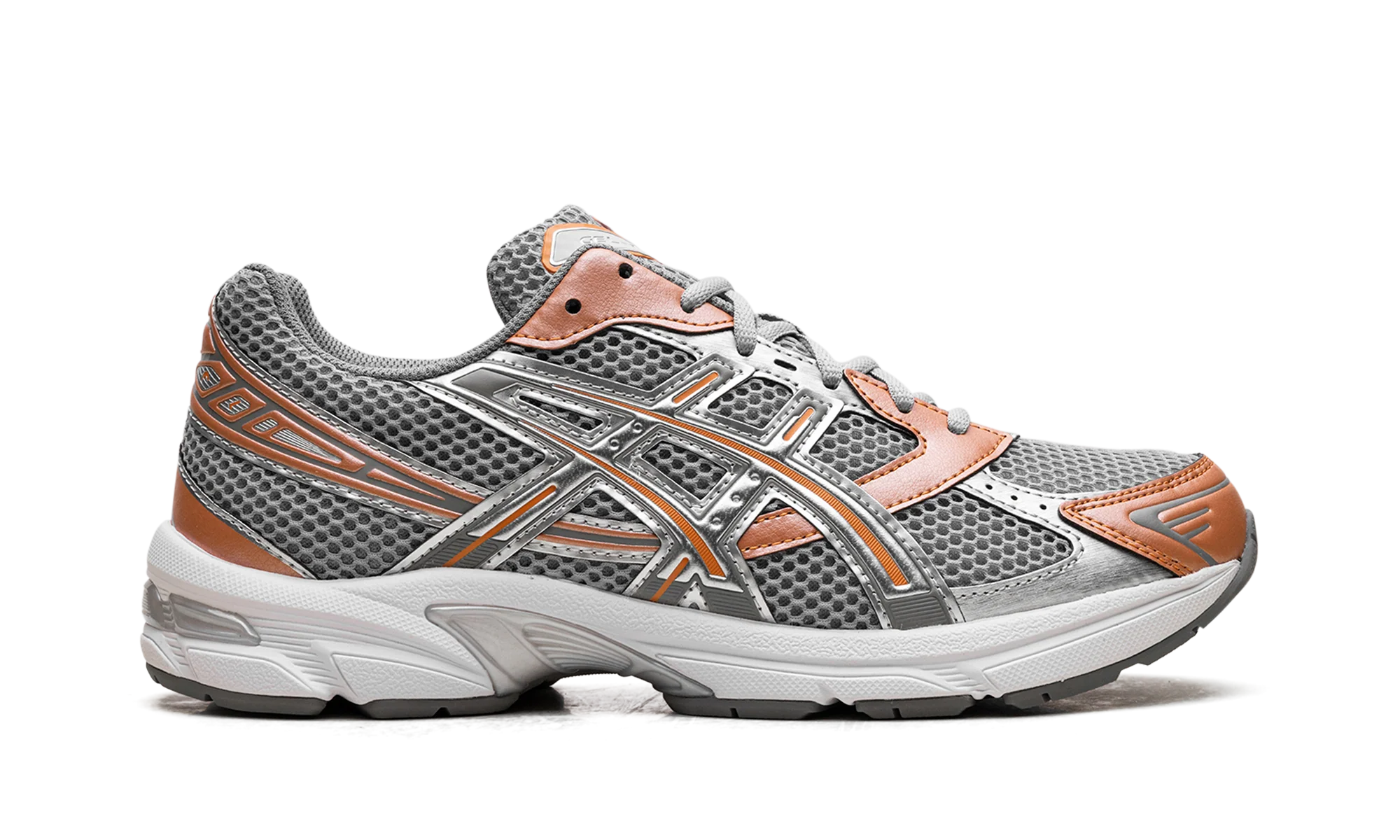 ASICS Gel-1130 Cement Grey Rust Orange - Image 6