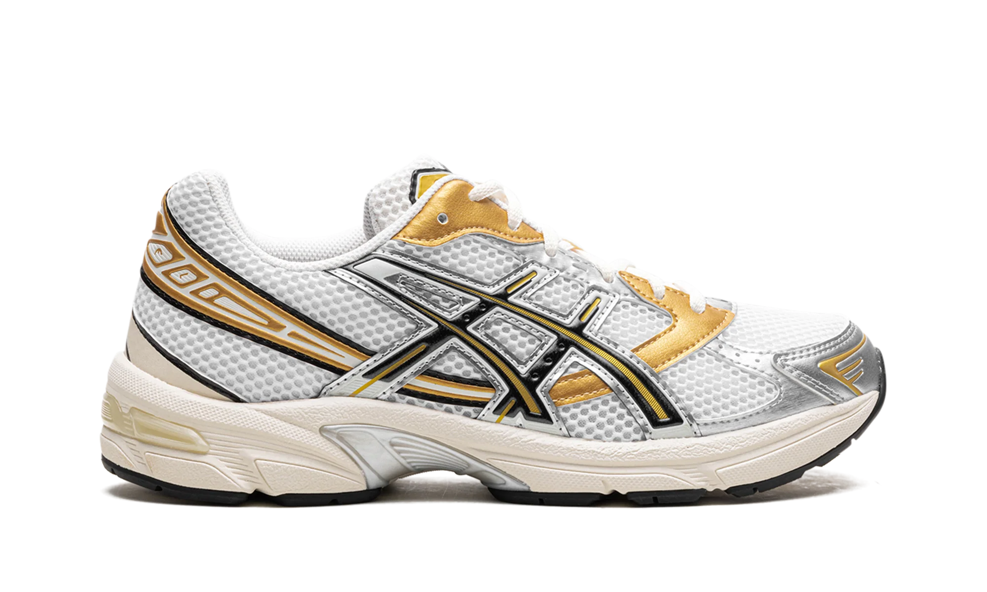 ASICS Gel-1130 White Black Gold - Image 6