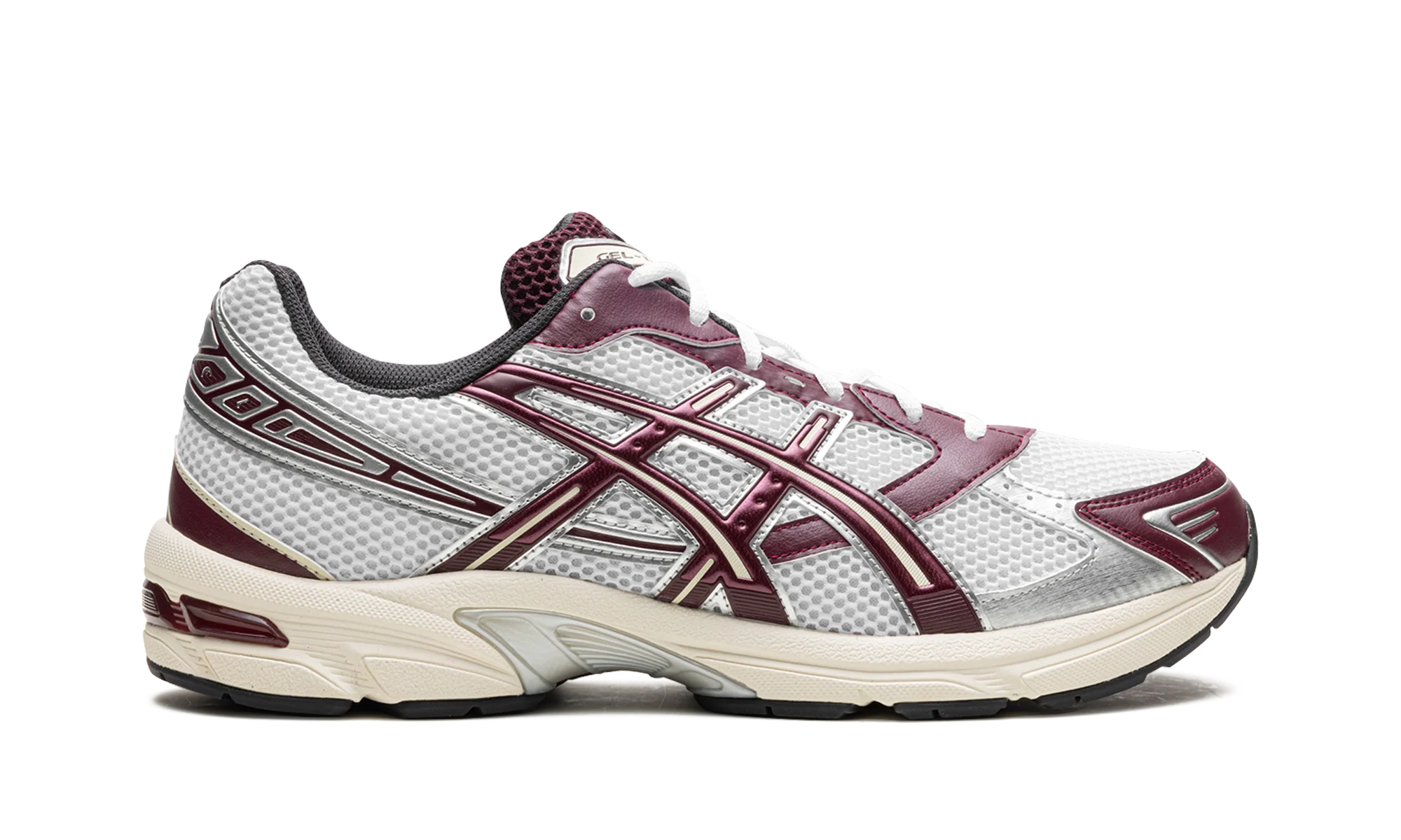 ASICS Gel-1130 White Maroon Banner - Image 6