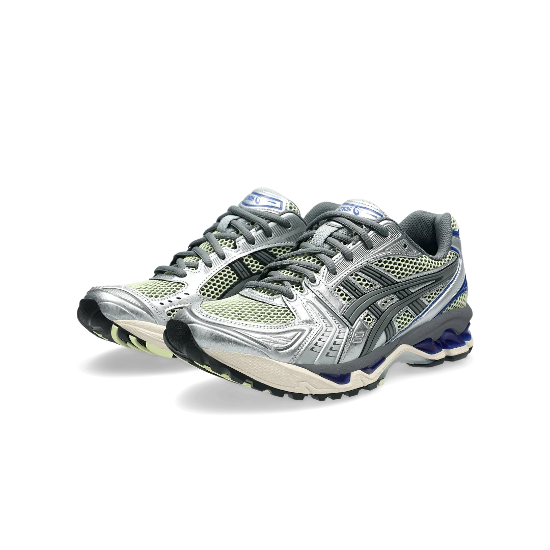 ASICS Gel-Kayano 14 Soft Yellow Asics Blue - Image 2