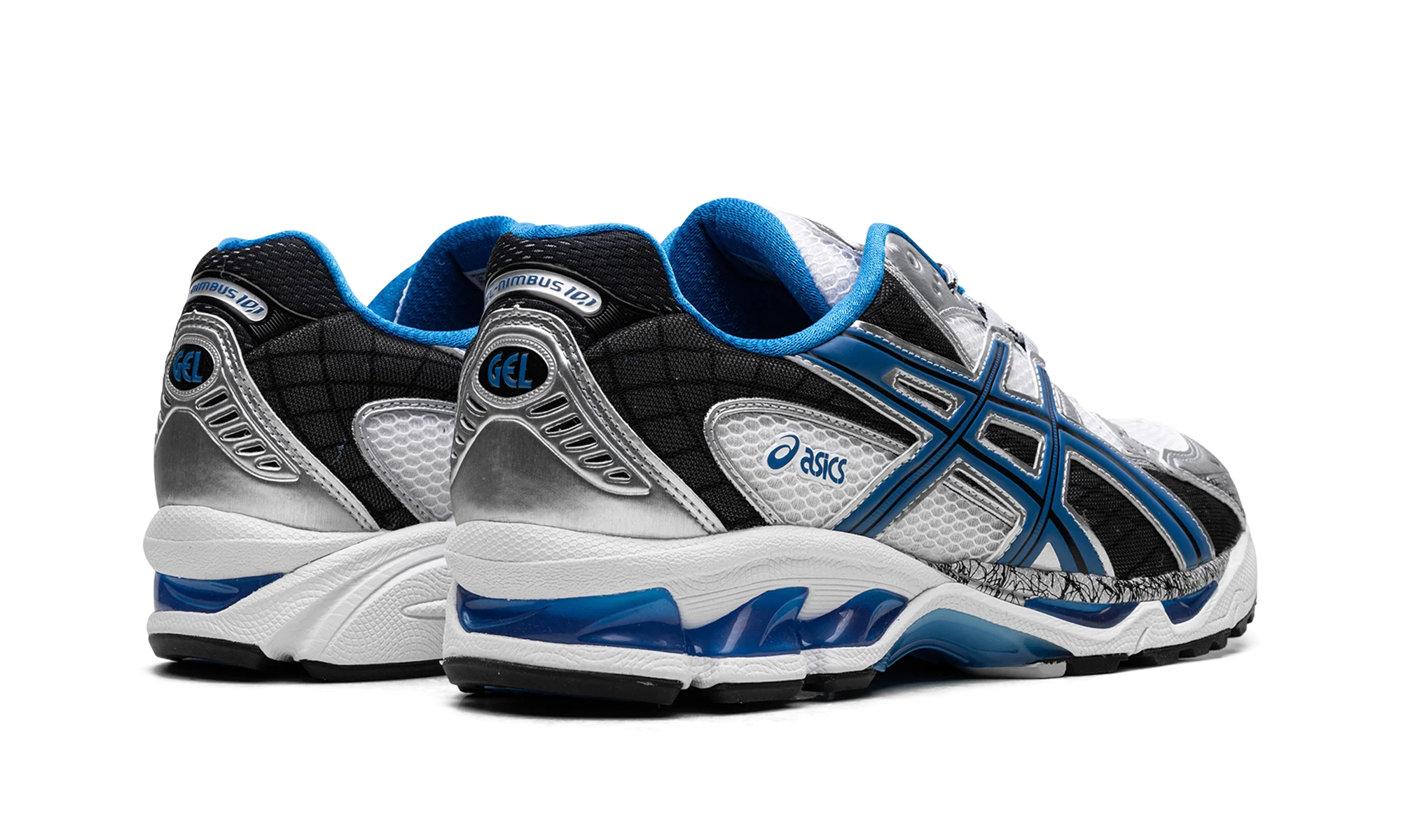 ASICS Gel-Nimbus 10.1 White Directoire Blue - Image 3