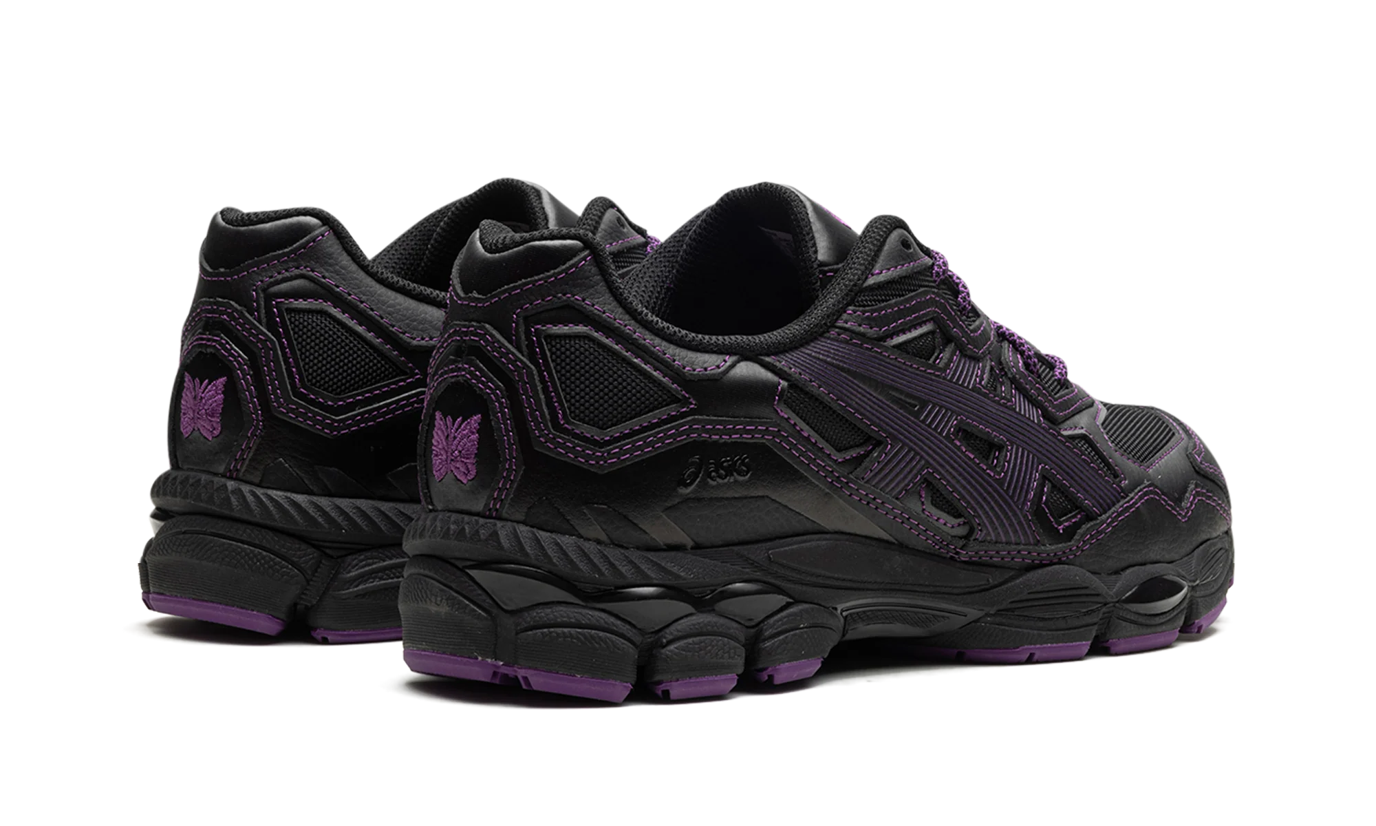 ASICS Gel-NYC Needles Black Purple - Image 3