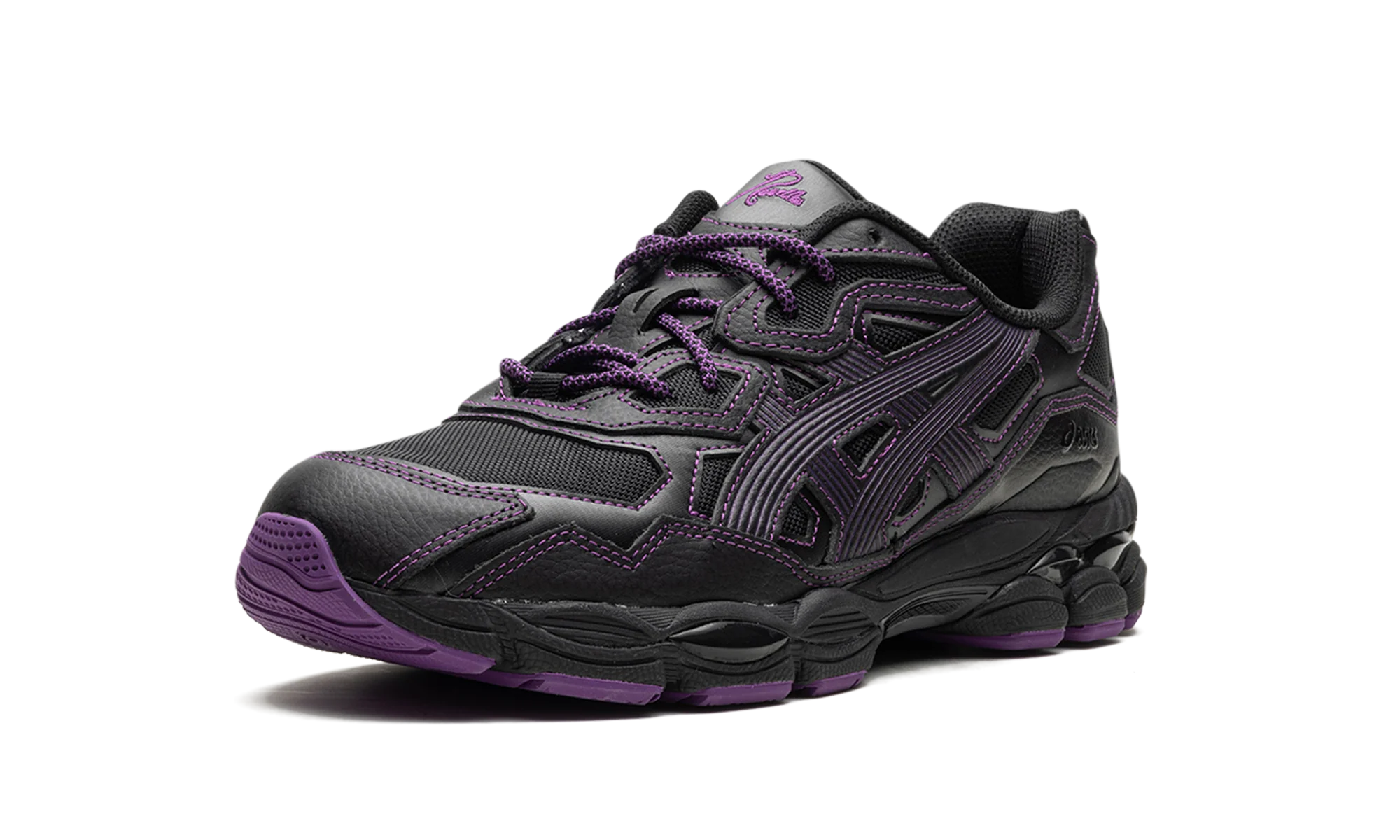 ASICS Gel-NYC Needles Black Purple - Image 4