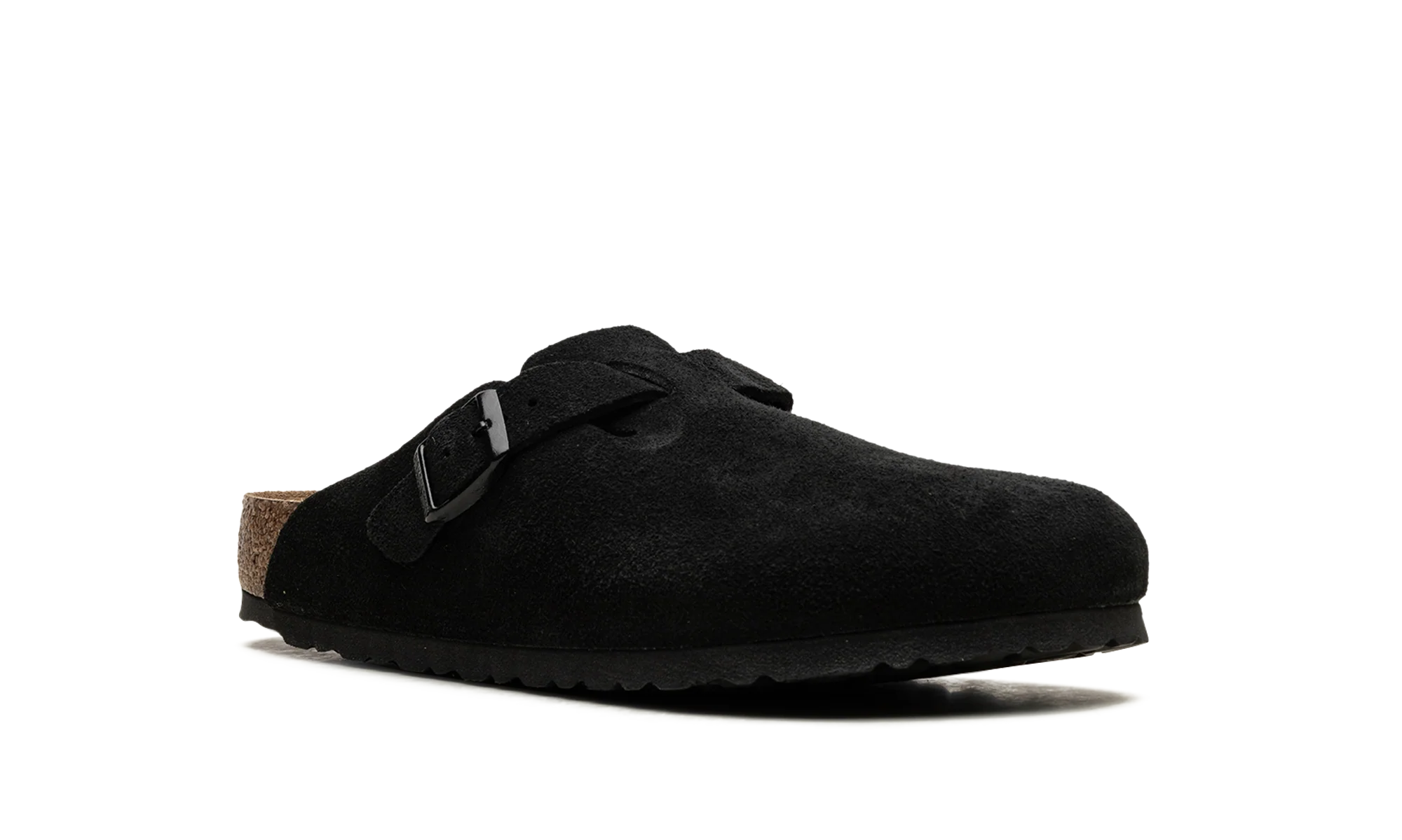 Birkenstock Boston Soft Footbed Suede Black - Image 7