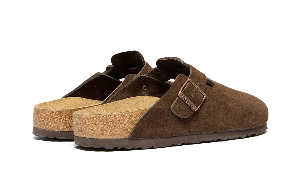 Birkenstock Boston Soft Footbed Suede Mocca - Image 3