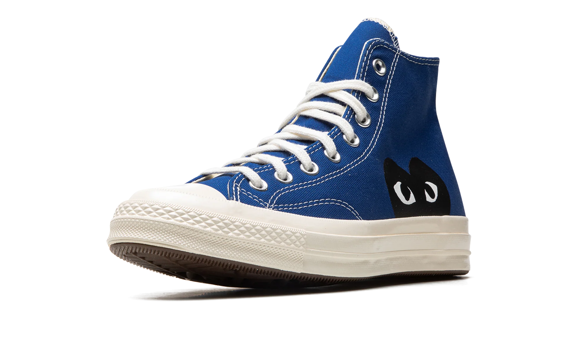 Converse Chuck Taylor All Star 70 Hi Comme des Garcons PLAY Blue Quartz - Image 4