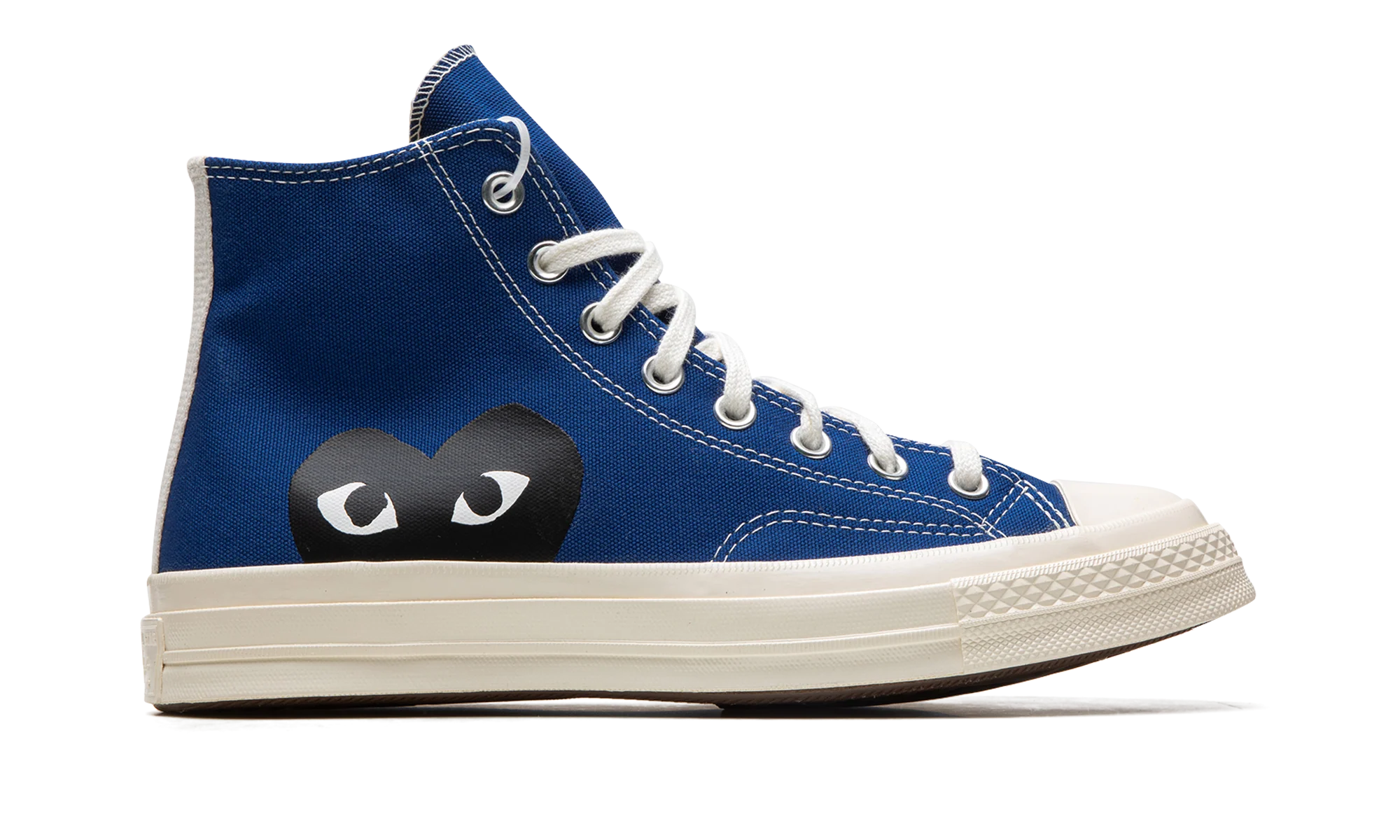 Converse Chuck Taylor All Star 70 Hi Comme des Garcons PLAY Blue Quartz - Image 6
