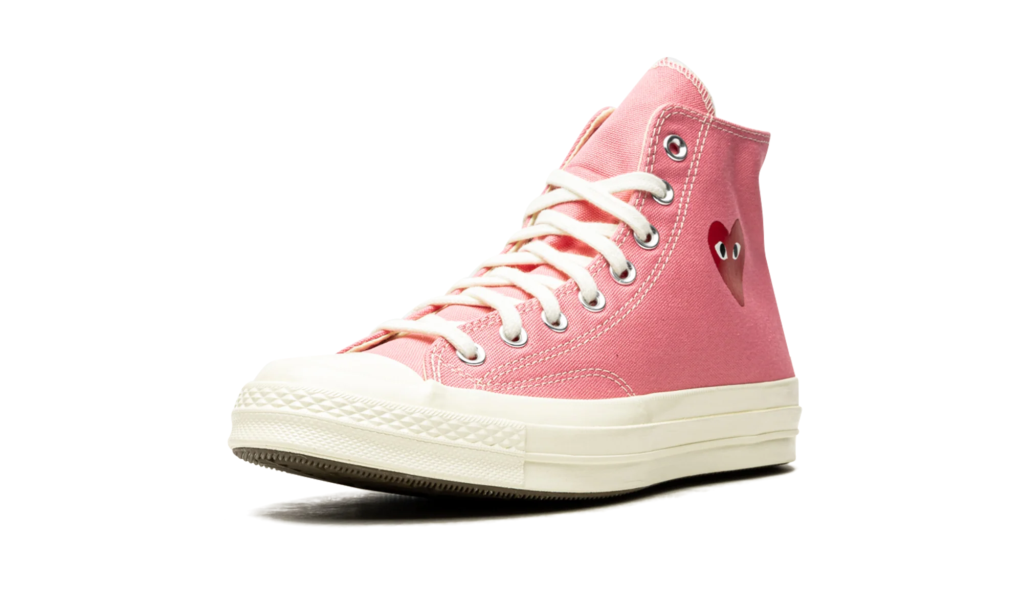 Converse Chuck Taylor All Star 70 Hi Comme des Garcons PLAY Bright Pink - Image 4