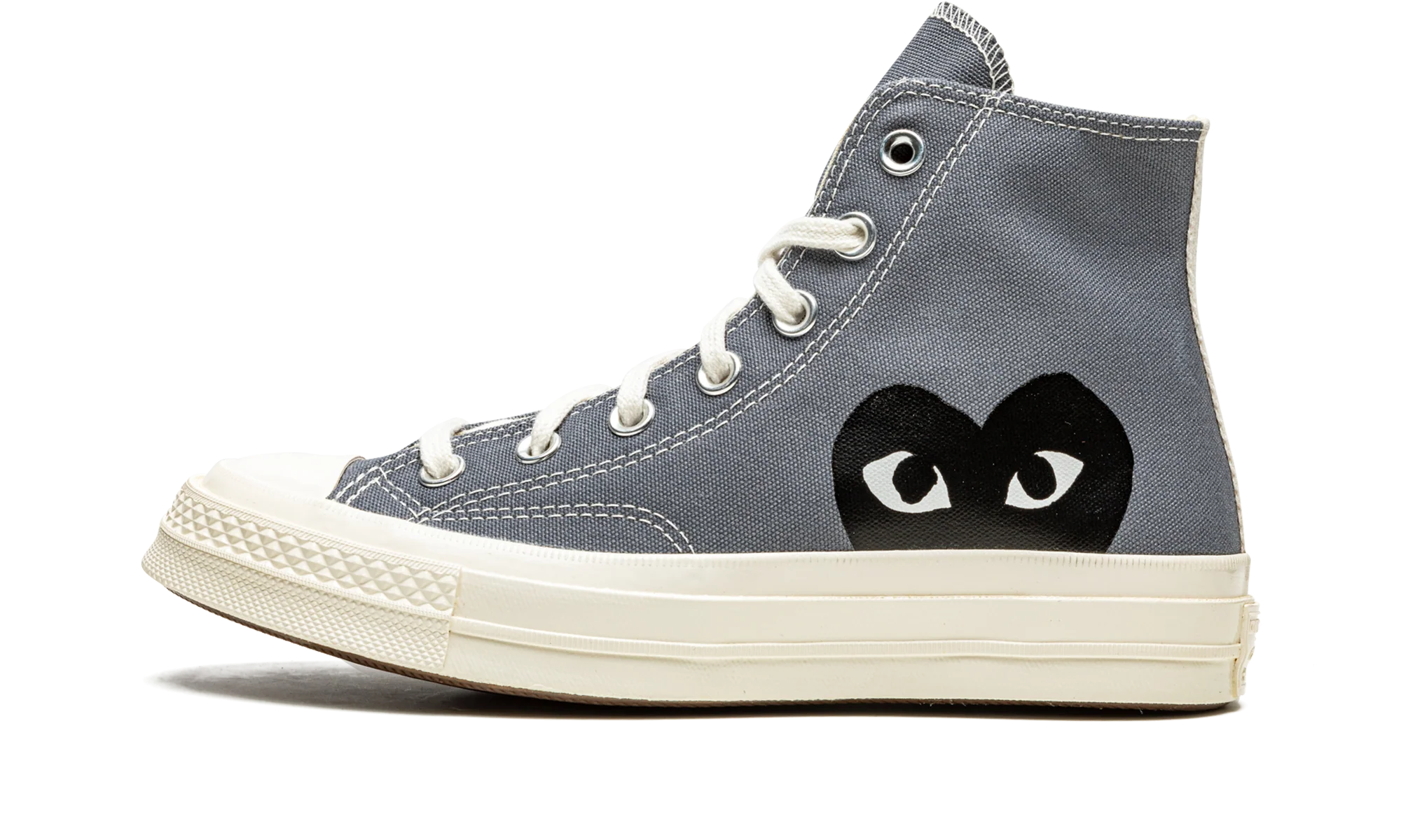 Converse Chuck Taylor All Star 70 Hi Comme des Garcons PLAY Grey - Image 8