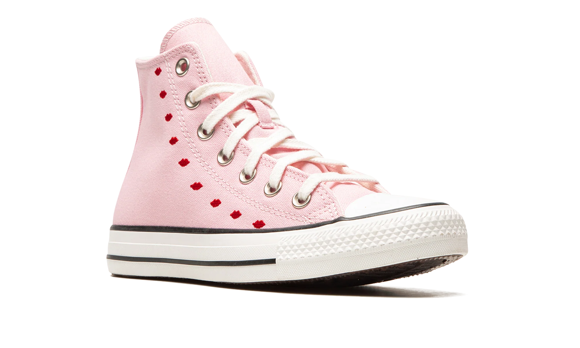 Converse Chuck Taylor All Star Hi Embroidered Hearts Pink - Image 7