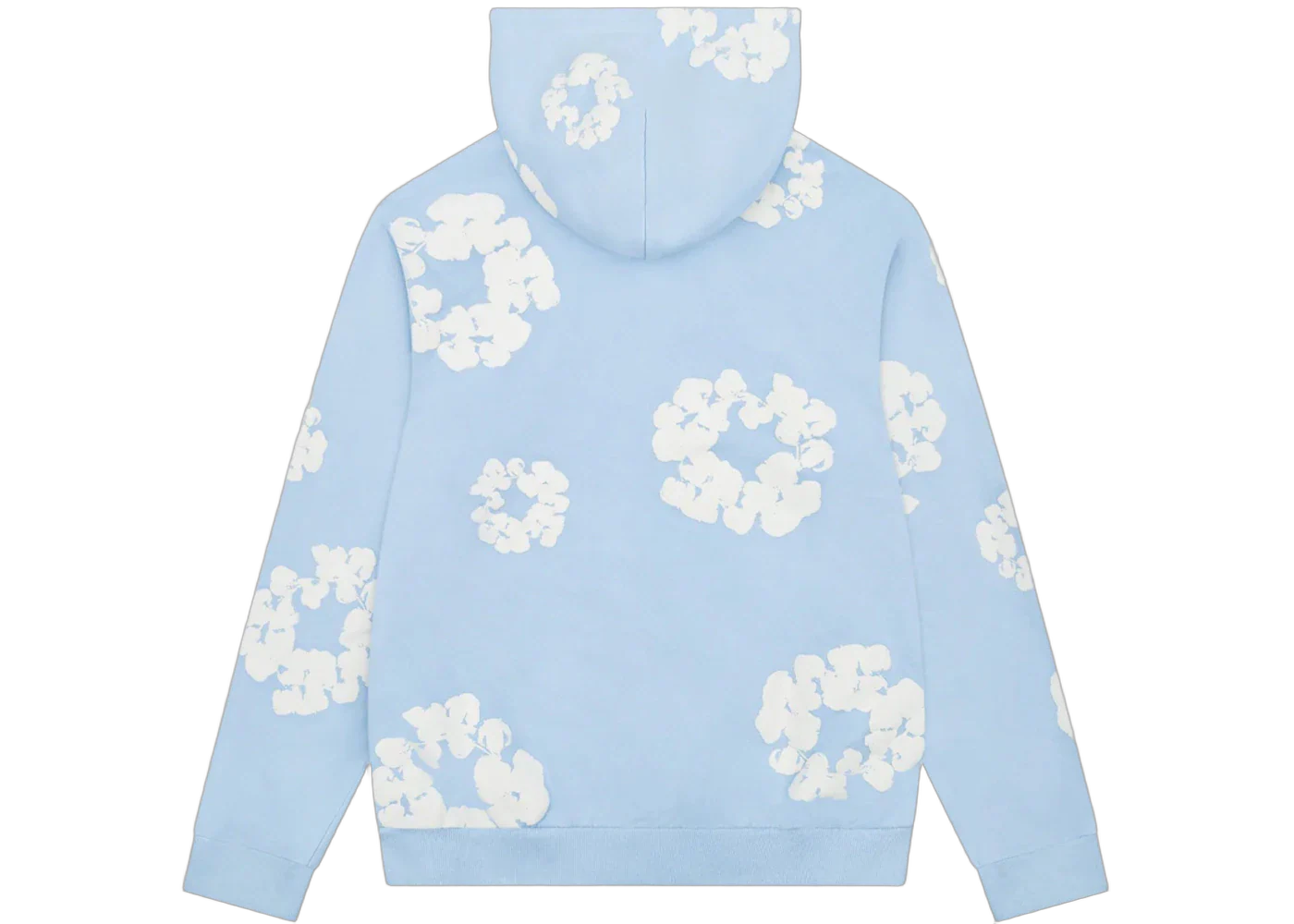 Denim Tears The Cotton Wreath Hoodie Powder Blue - Image 2