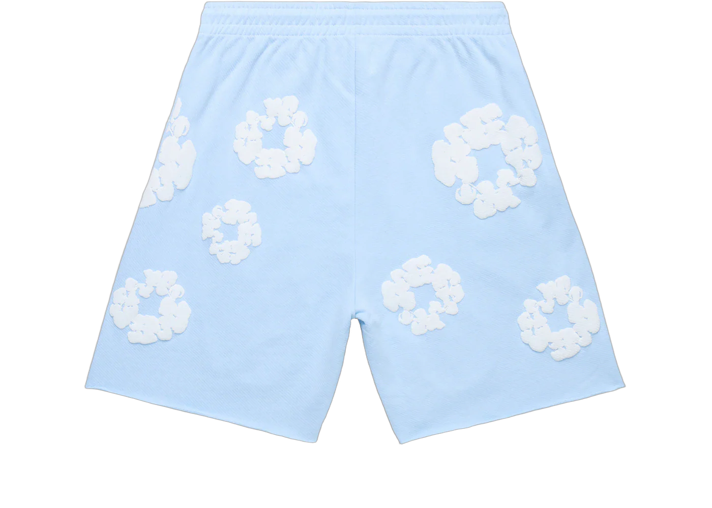 Denim Tears The Cotton Wreath Shorts Powder Blue - Image 3