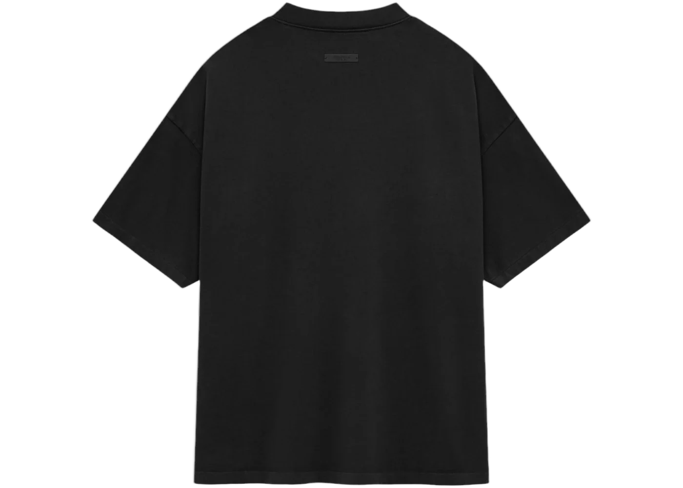 Fear of God Essentials Heavy Crewneck Tee Black - Image 3