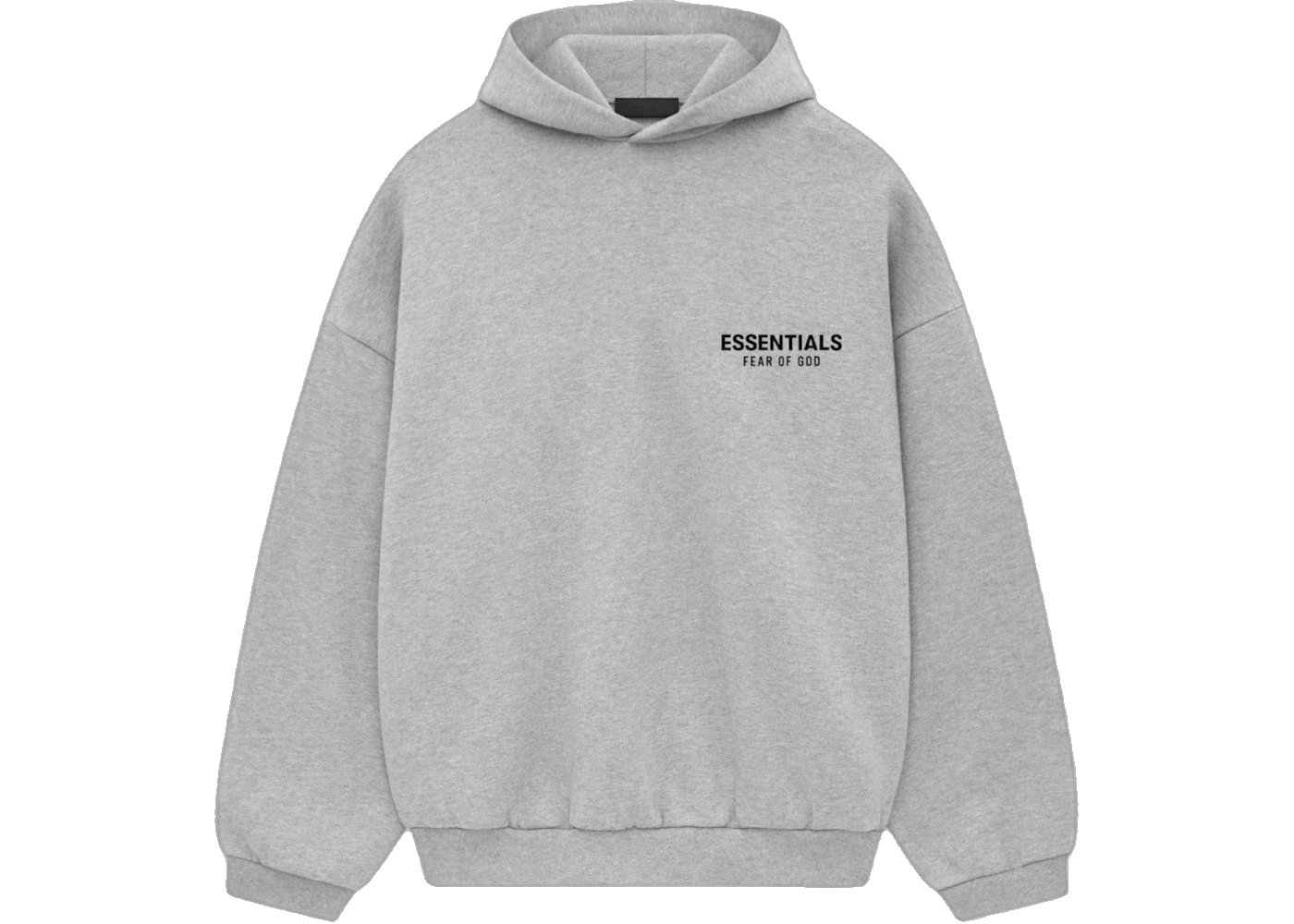 Fear of God Essentials Hoodie Light Heather Gray - Image 2