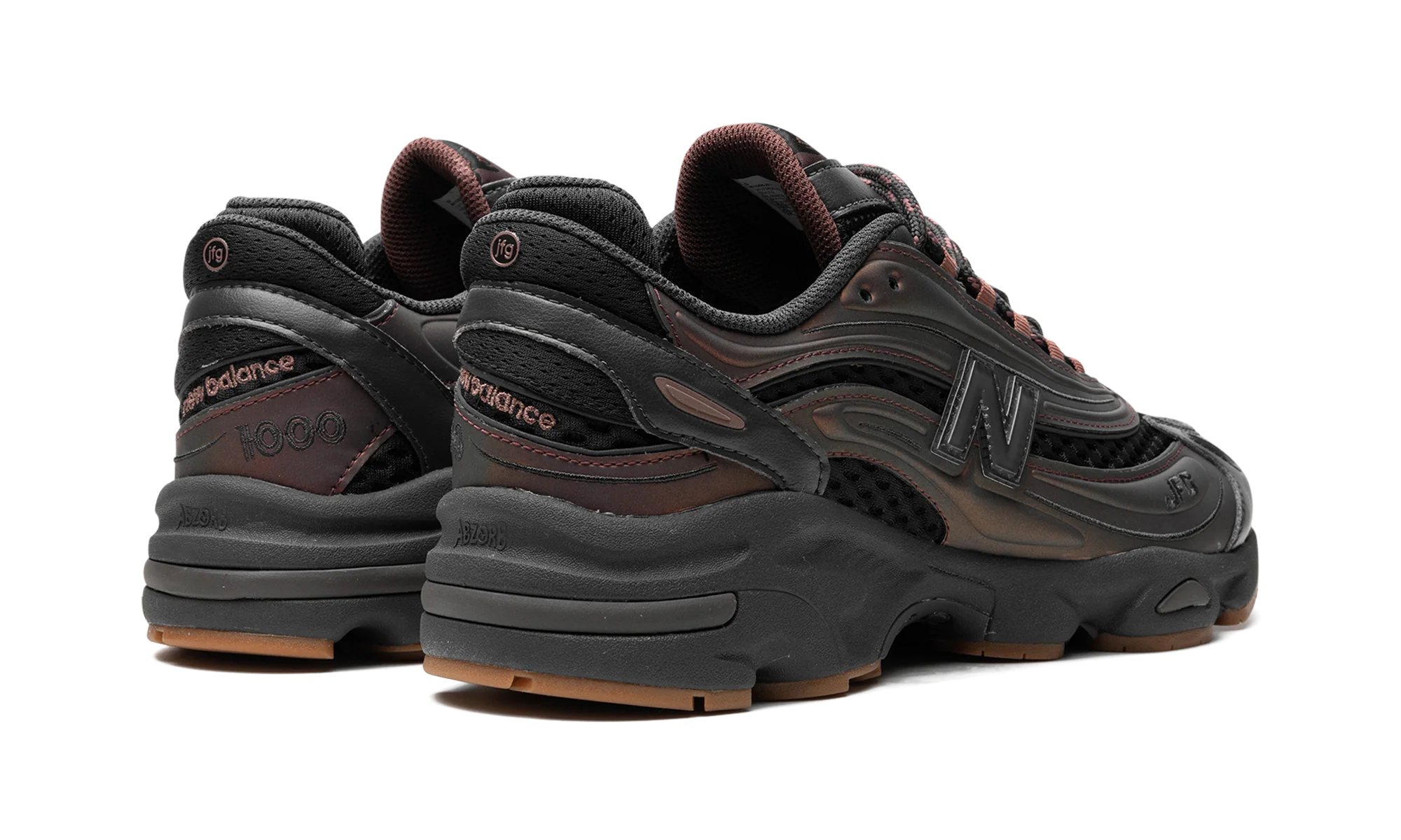 New Balance 1000 Joe Freshgoods When Things Were Pure Black Ice - Image 3
