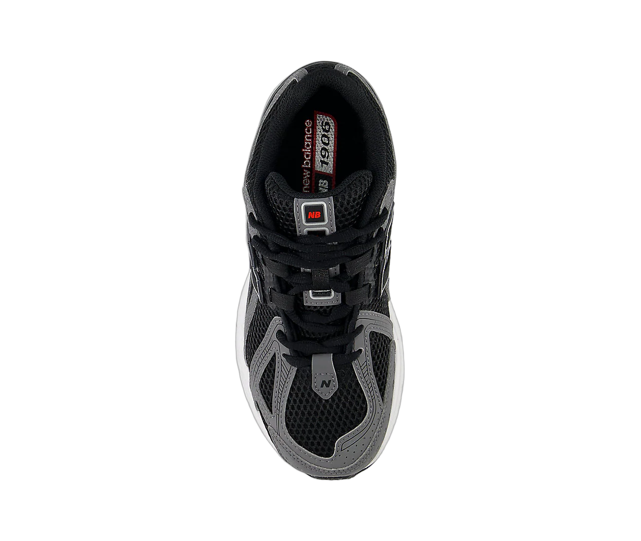 New Balance 1906R Black Team Red Castlerock - Image 3