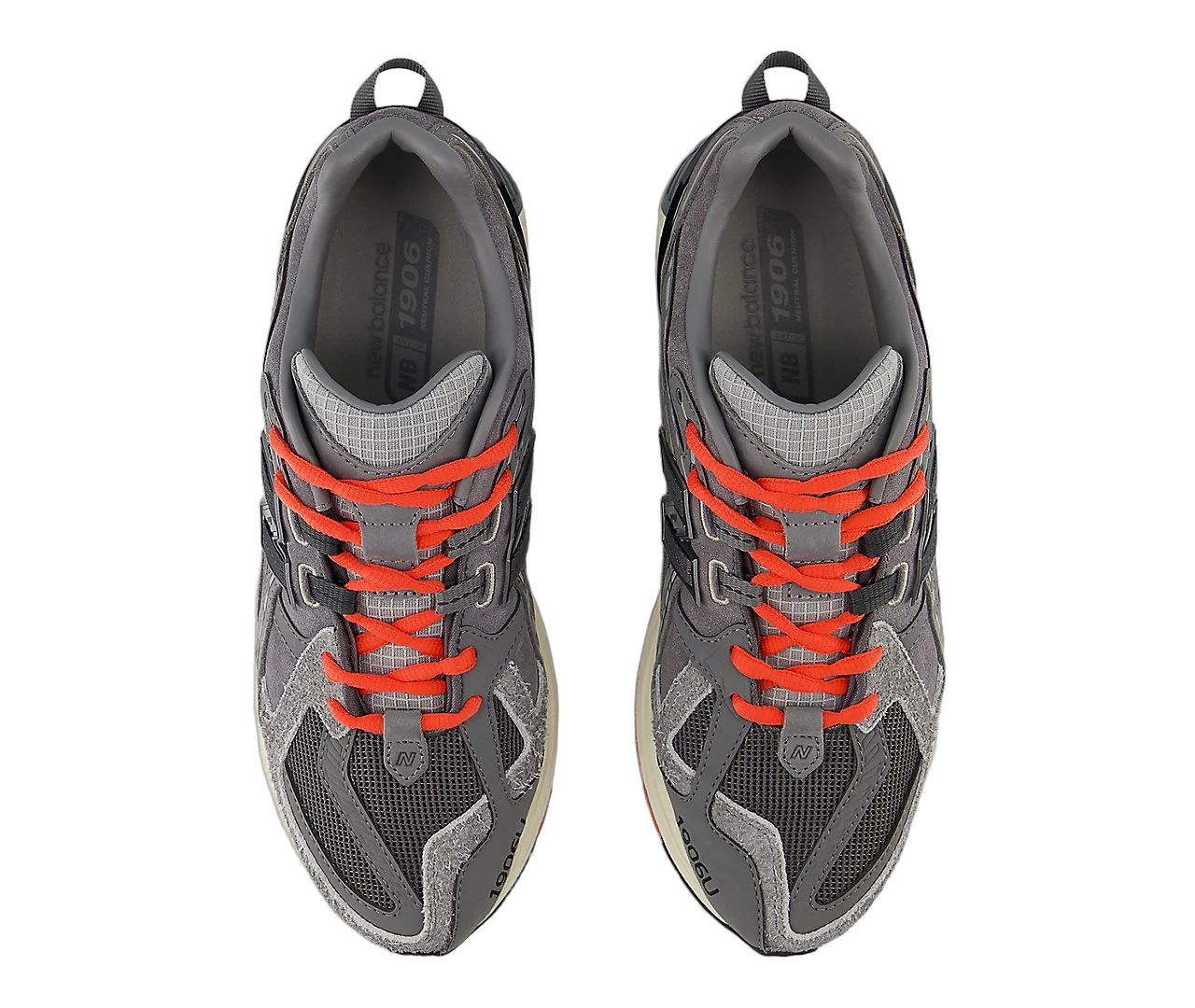 New Balance 1906U Grey Red - Image 3