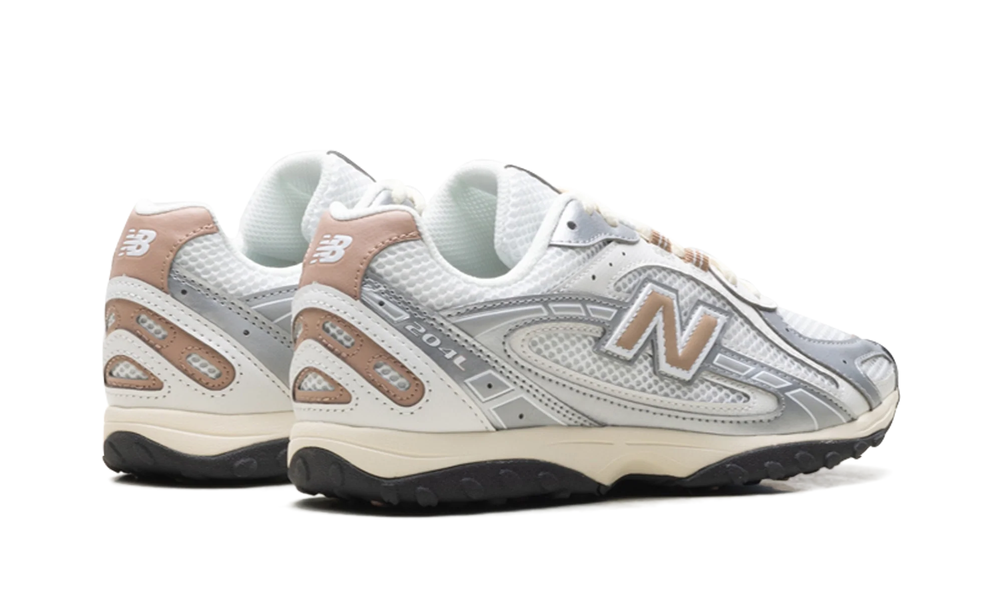 New Balance 204L Silver Metallic Flat Taupe - Image 3