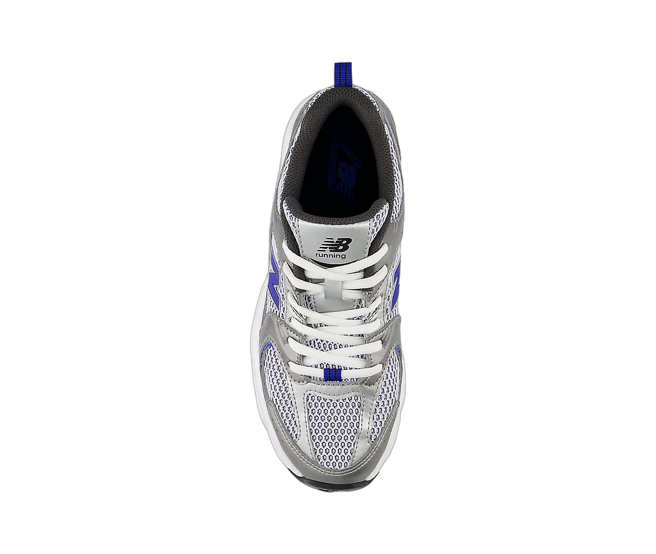 New Balance 530 Dark Silver Metallic Royal - Image 3