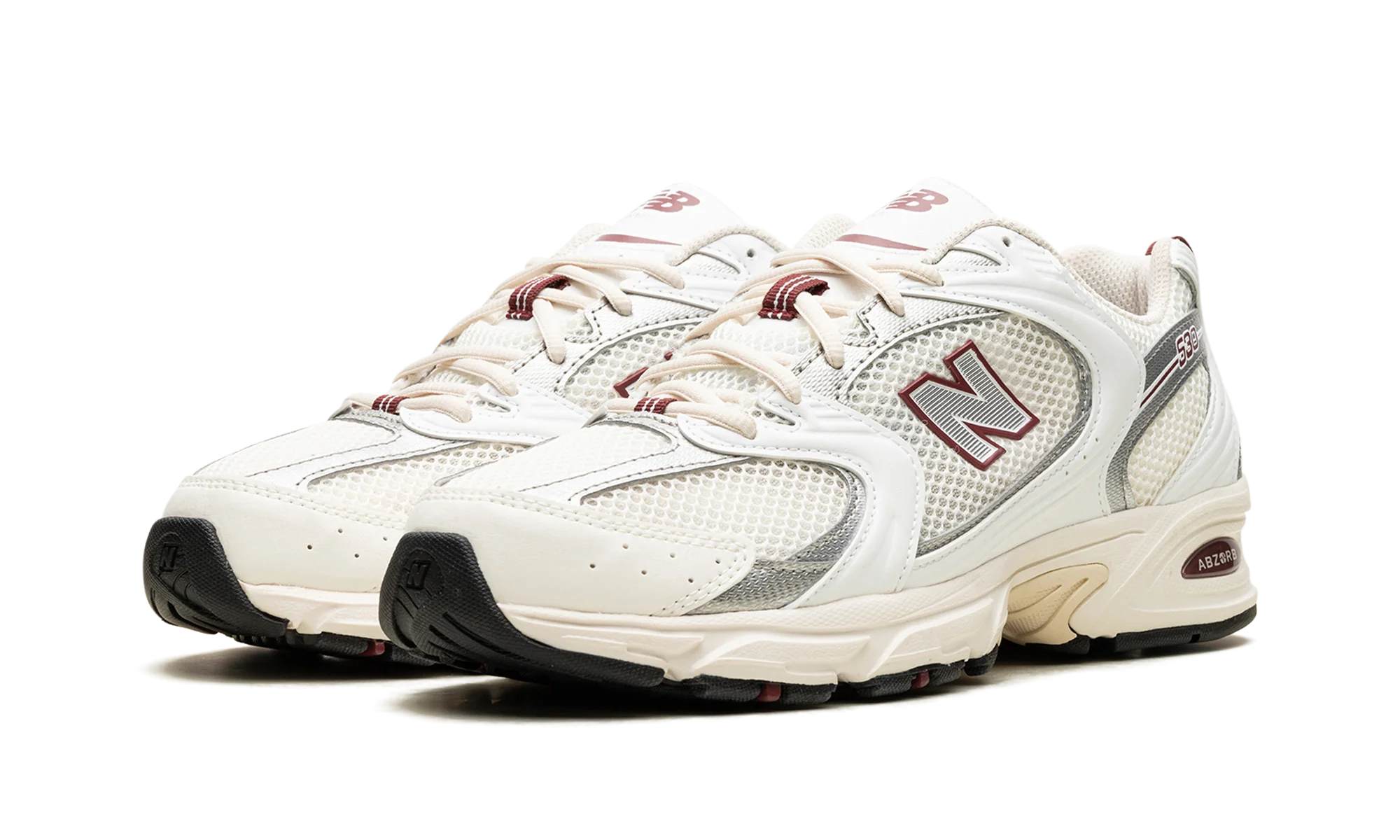 New Balance 530 Sea Salt Mercury Red - Image 2