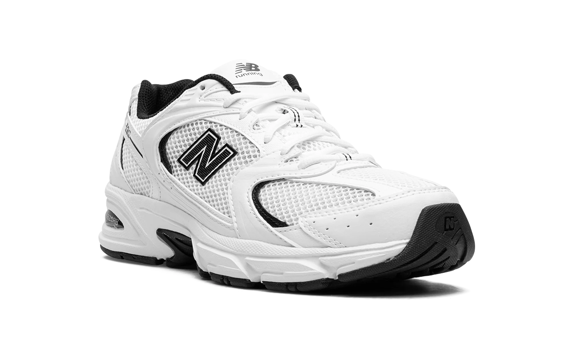 New Balance 530 White Black Details - Image 8