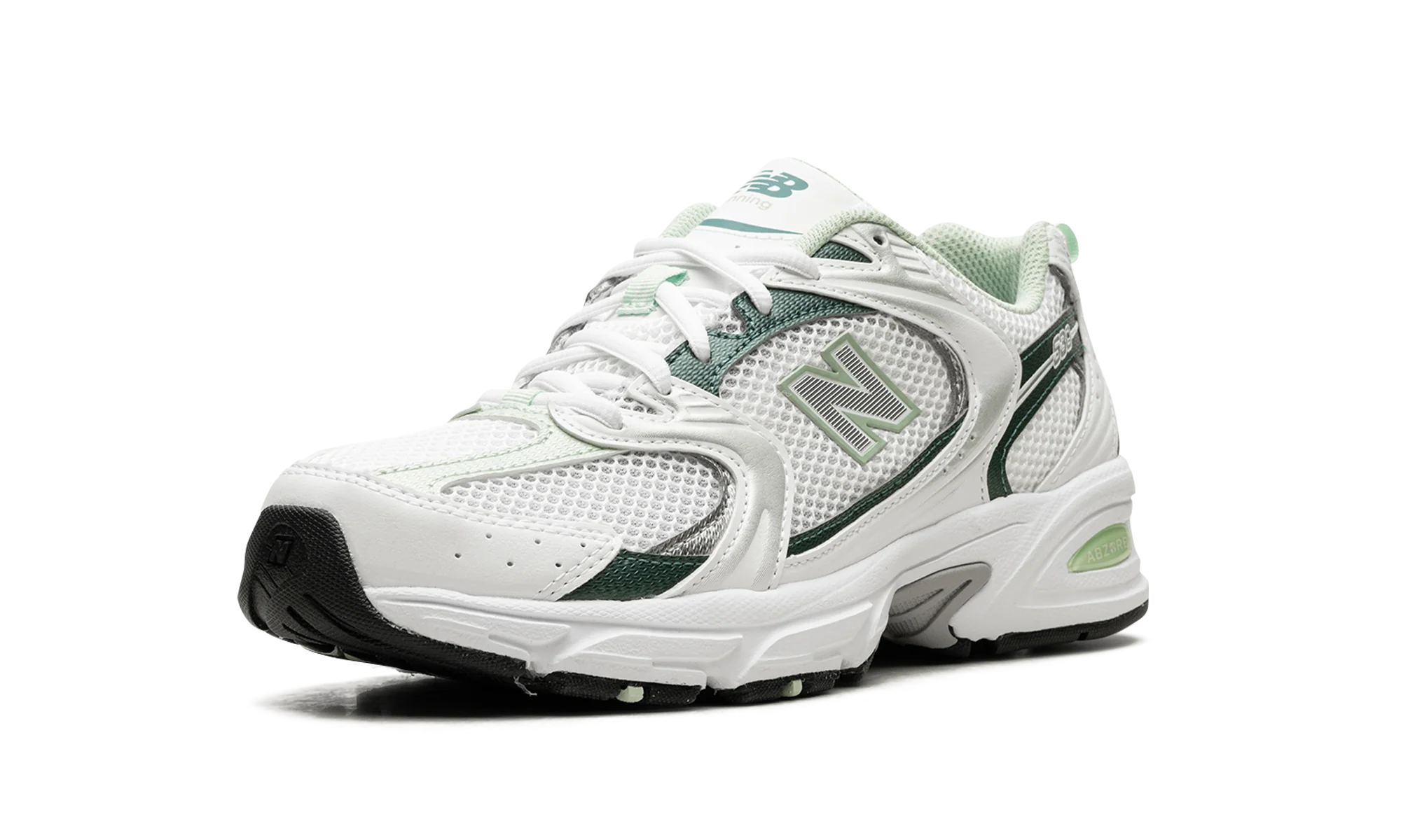 New Balance 530 White New Spruce - Image 4