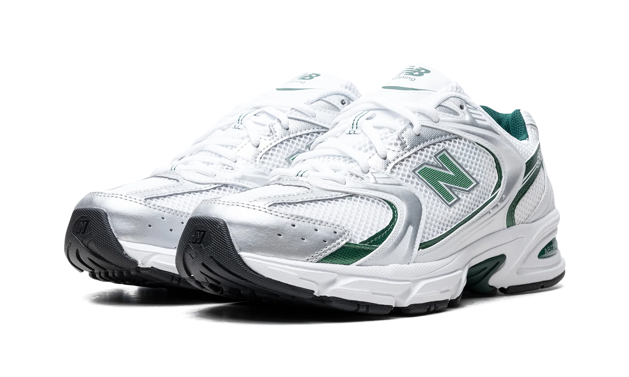 New Balance 530 White Nightwatch Green - Image 2