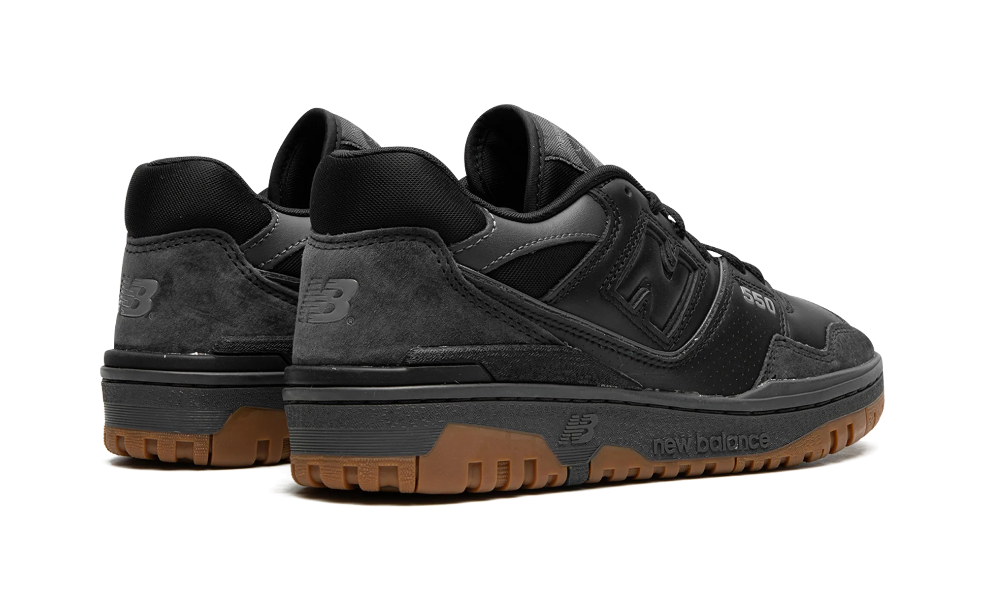 New Balance 550 Black Gum White - Image 3
