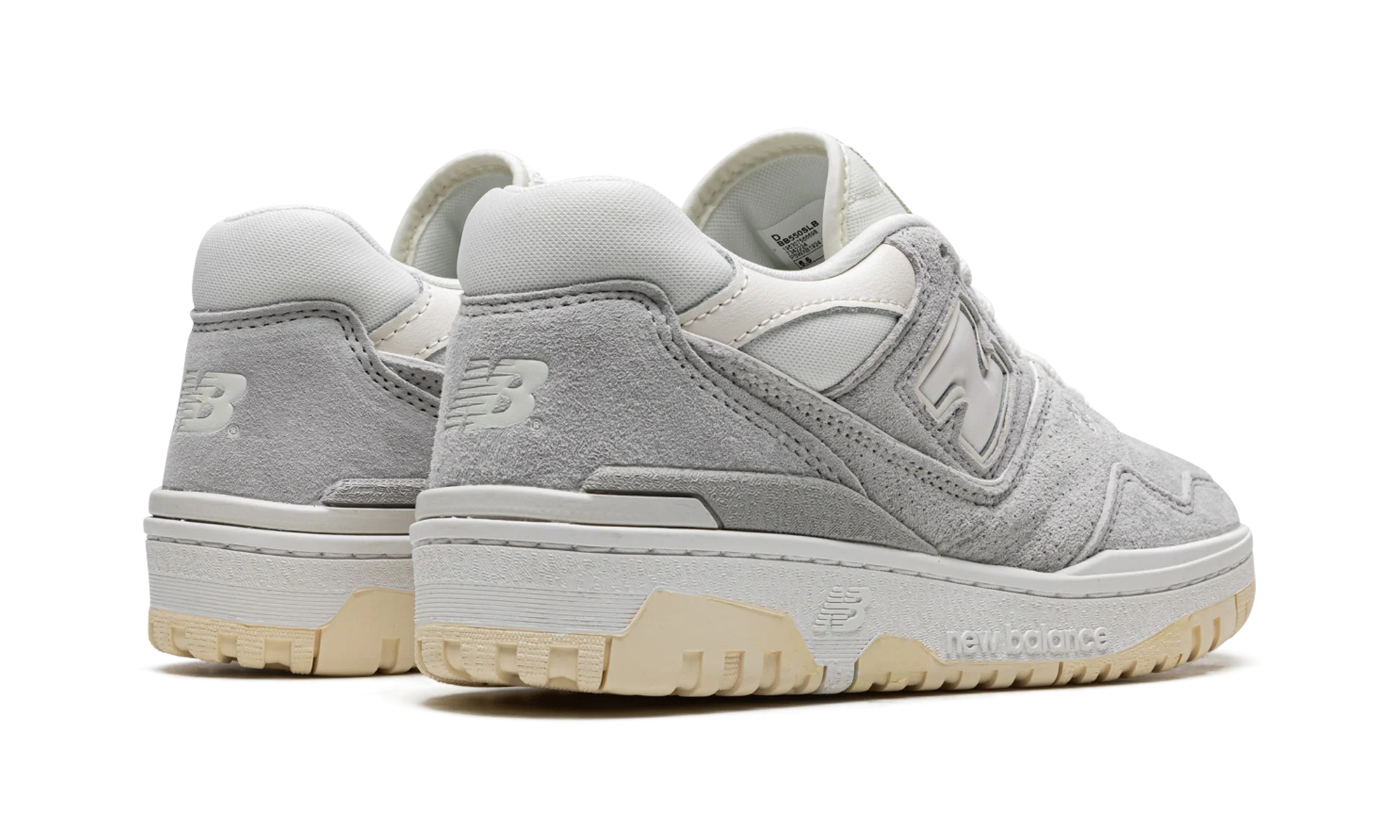 New Balance 550 Grey Suede - Image 3